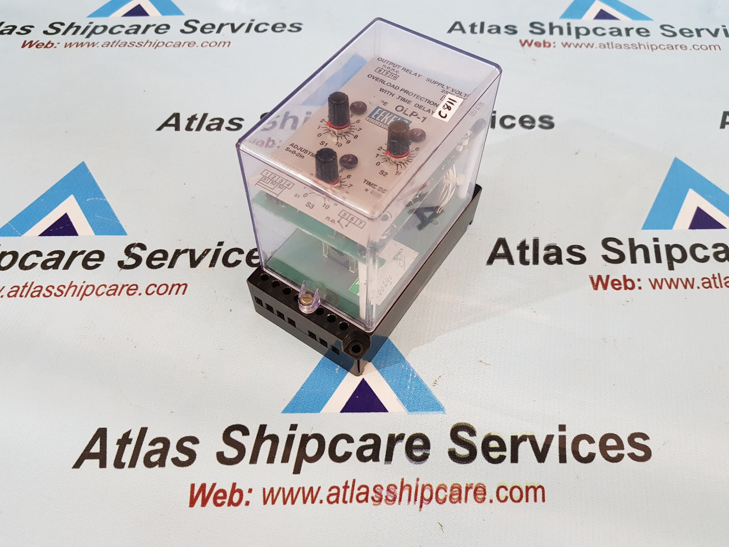 EEKELS ELEKTRONIK OLP-1 OVERLOAD PROTECTION RELAY