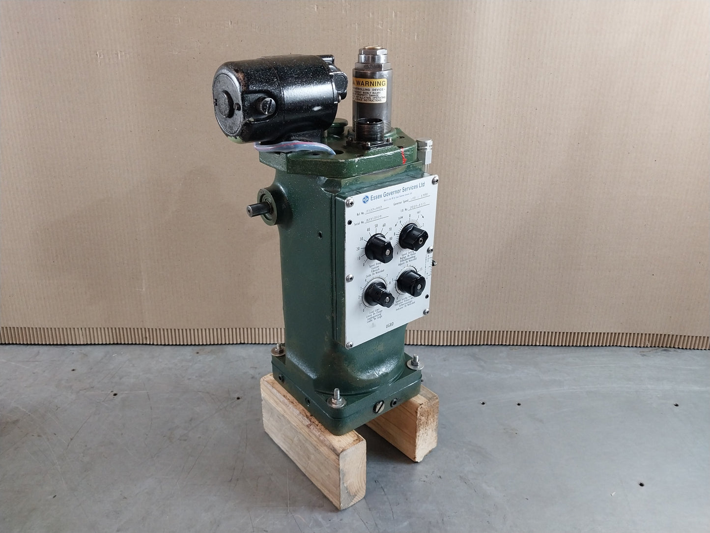 EGS UG8D 8522-447 UG GOVERNOR 500-1200 RPM