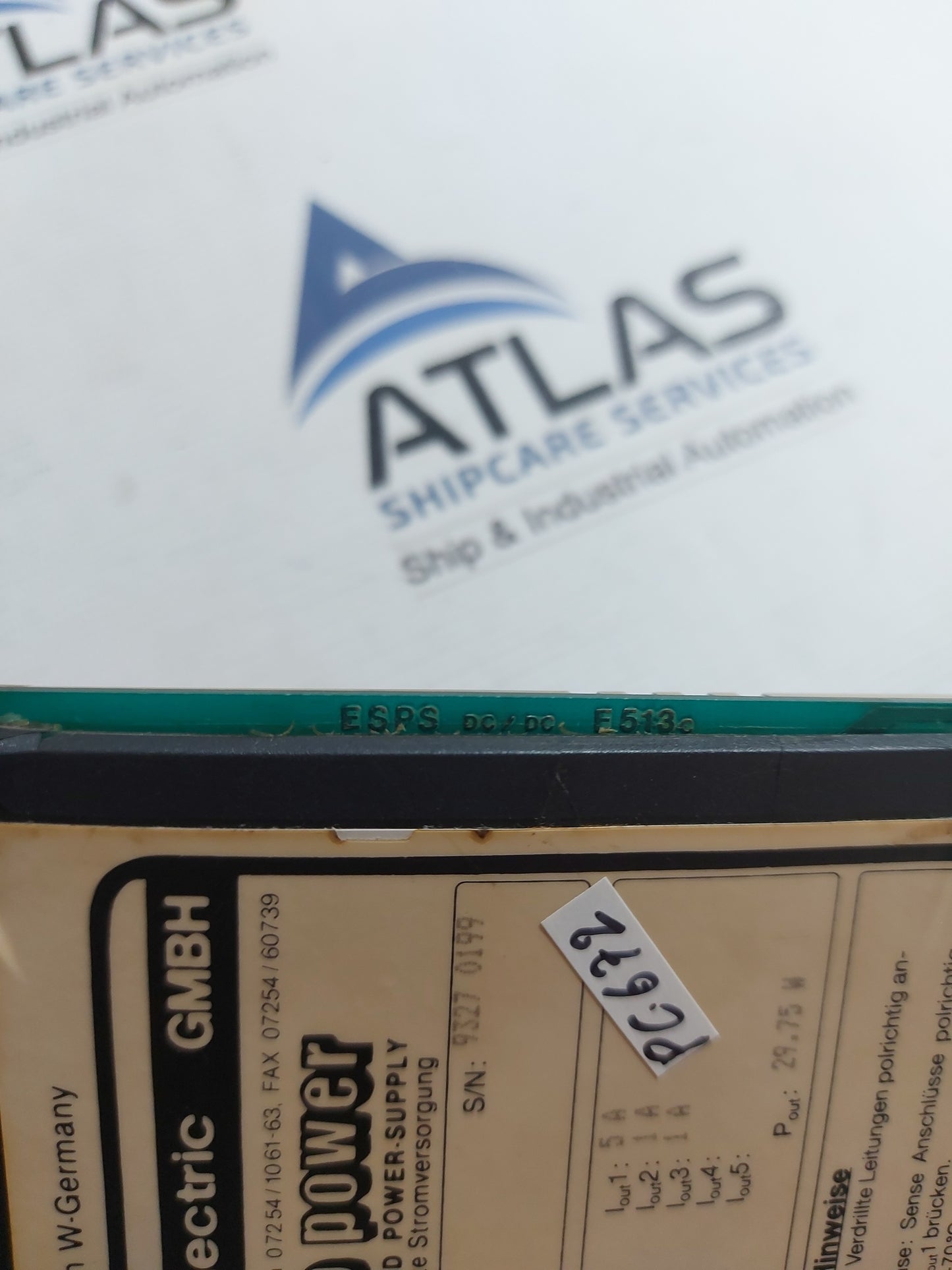 ELBA-ELETRIC ESPS835515/B EURO POWER REGULATED POWER SUPPLY