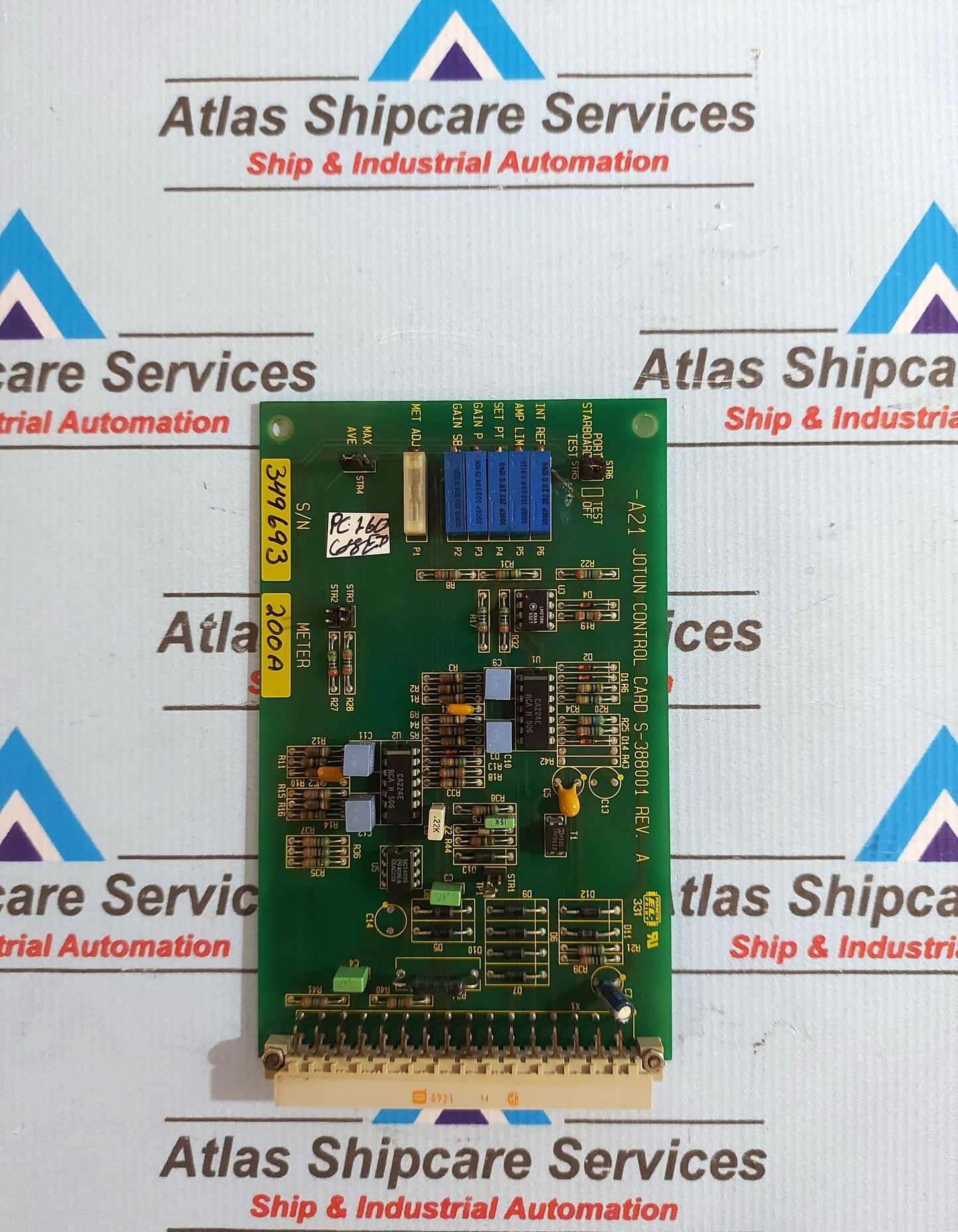 ELDRIVE S-388001 JOTUN CONTROL CARD 5024-2-K REV.A