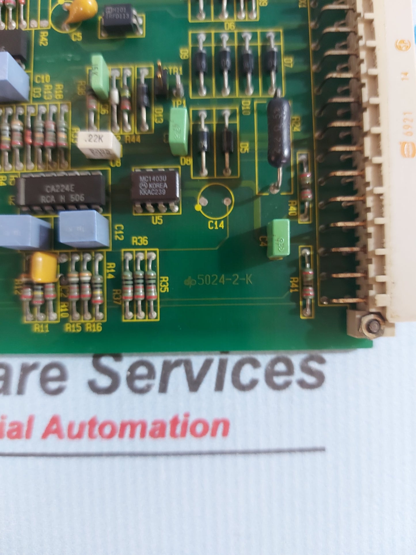 ELDRIVE S-388001 JOTUN CONTROL CARD 5024-2-K REV.A