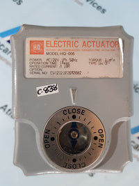 ELECTRIC QUARTER HQ-006 TURN ACTUATOR