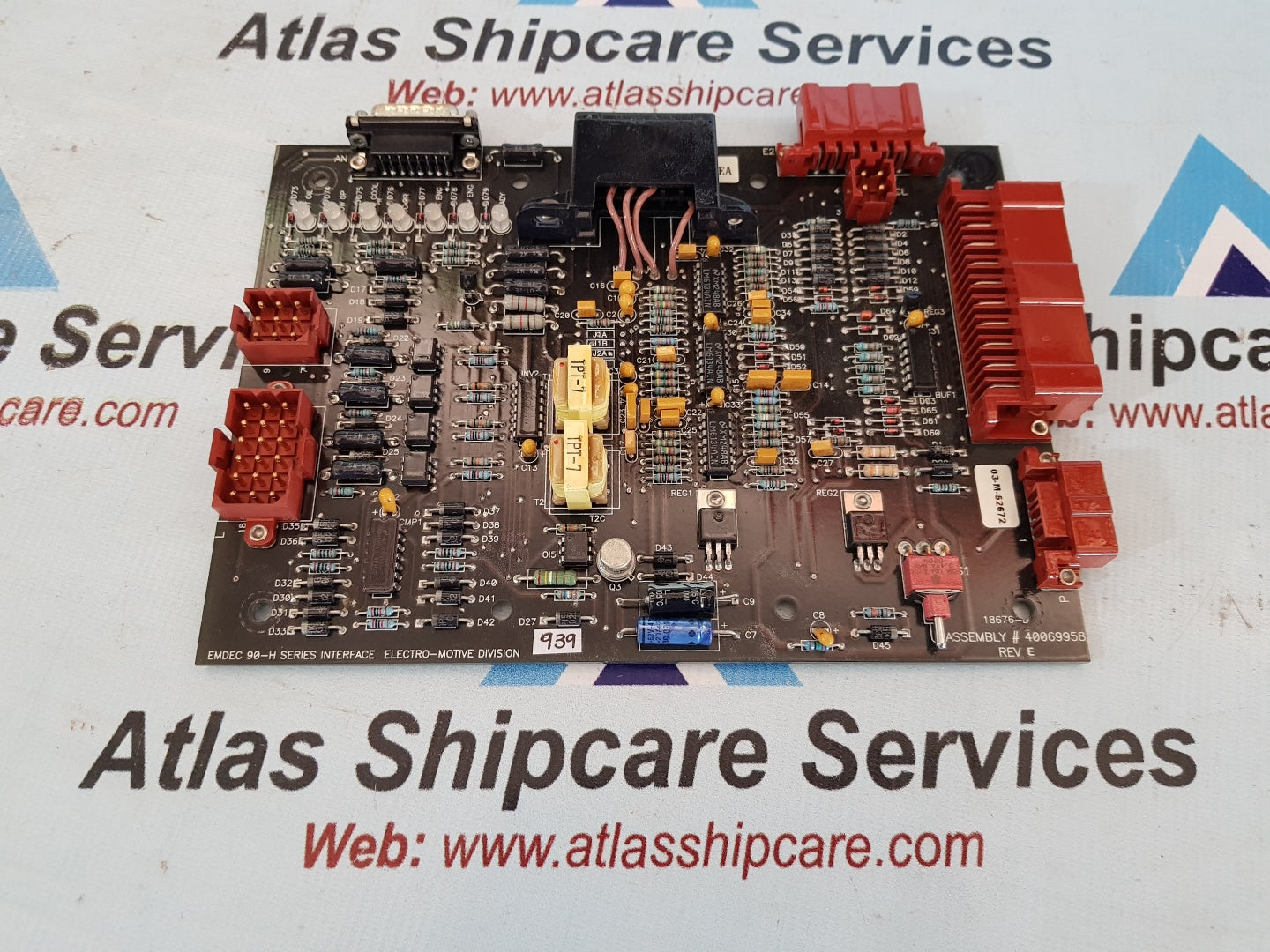 ELECTRO-MOTIVE 40069958 EMDEC 90-H SERIES INTERFACE