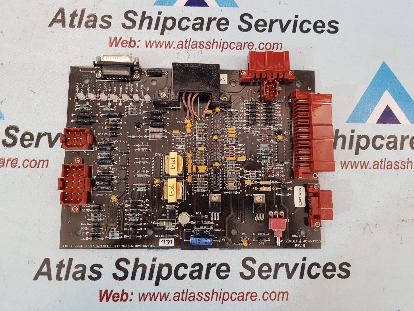 ELECTRO-MOTIVE 40069958 EMDEC 90-H SERIES INTERFACE