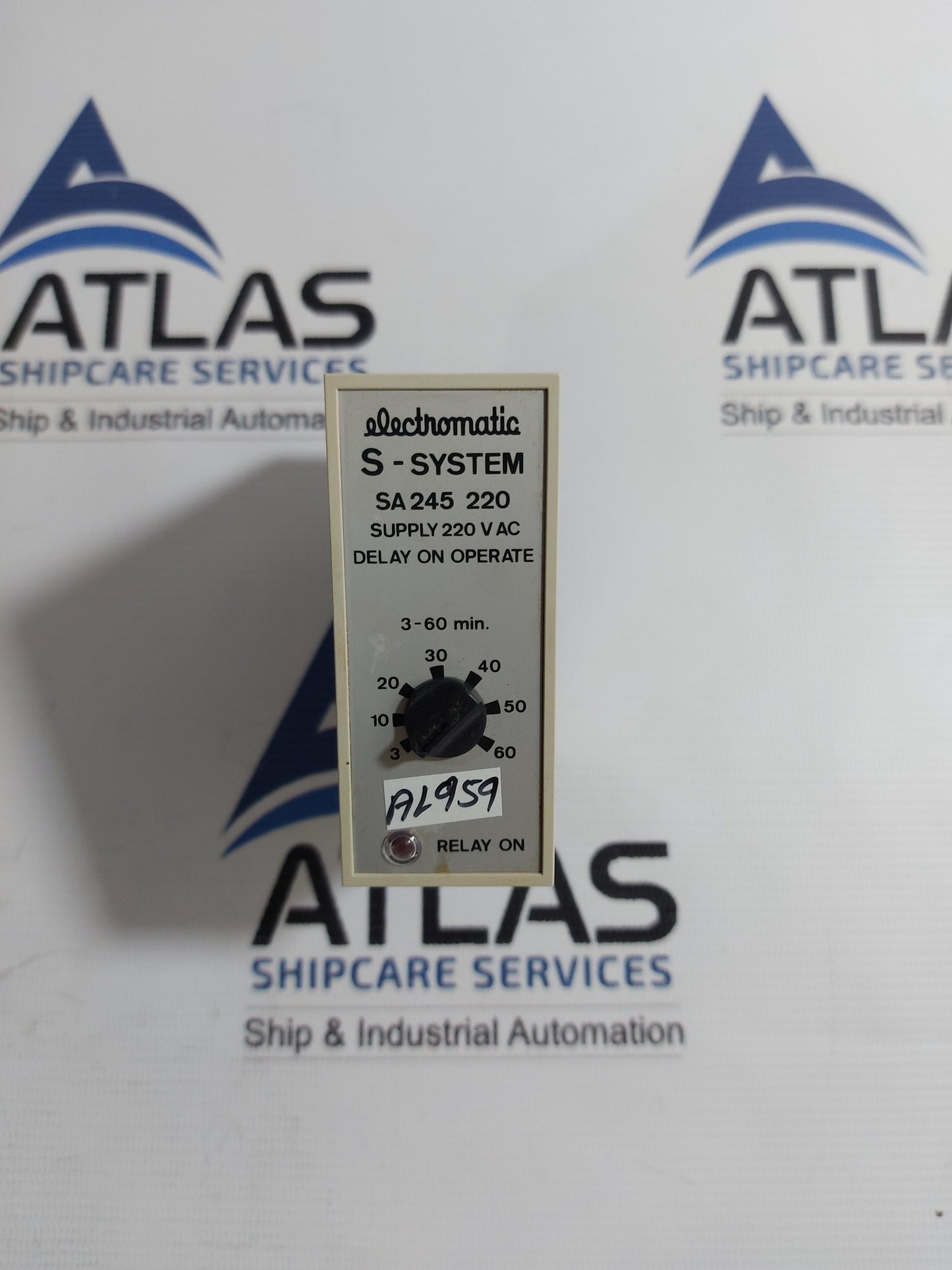 ELECTROMATIC S-SYSTEM SA 245 220 TIMER DELAY
