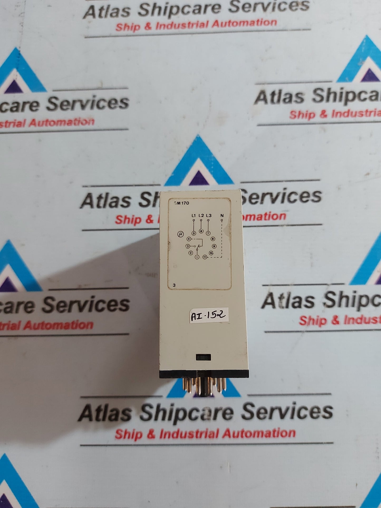 ELECTROMATIC S-SYSTEM SM 170 440 3-PHASE SEQUENCE VOLTAGE RELAY
