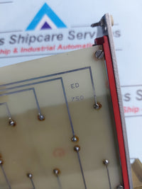 ELECTRONIC DEVICE LTD ED 750 ZENER BARRIER PCB CARD