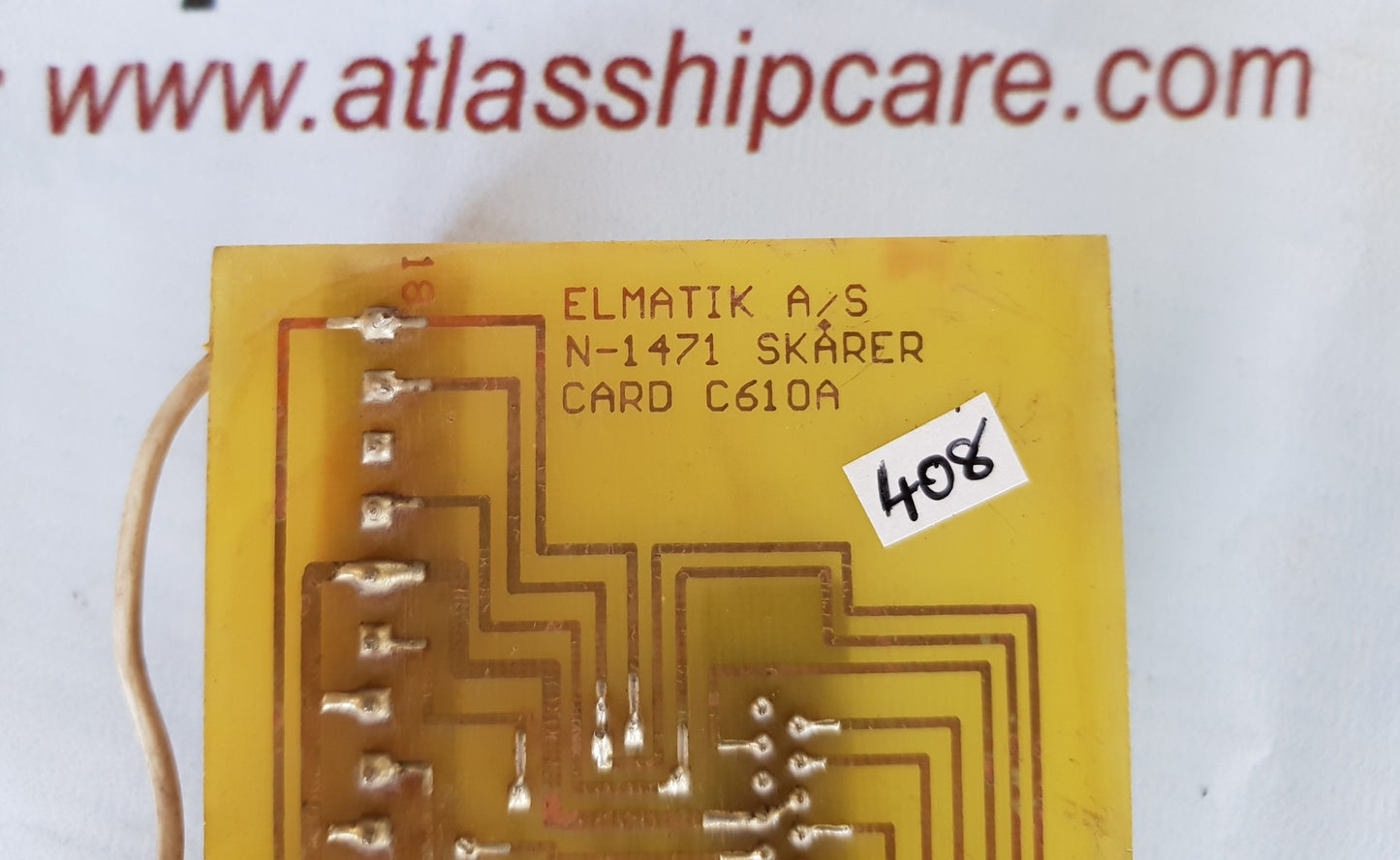 ELMATIK A/S N-1471 SKARER CARD C610A
