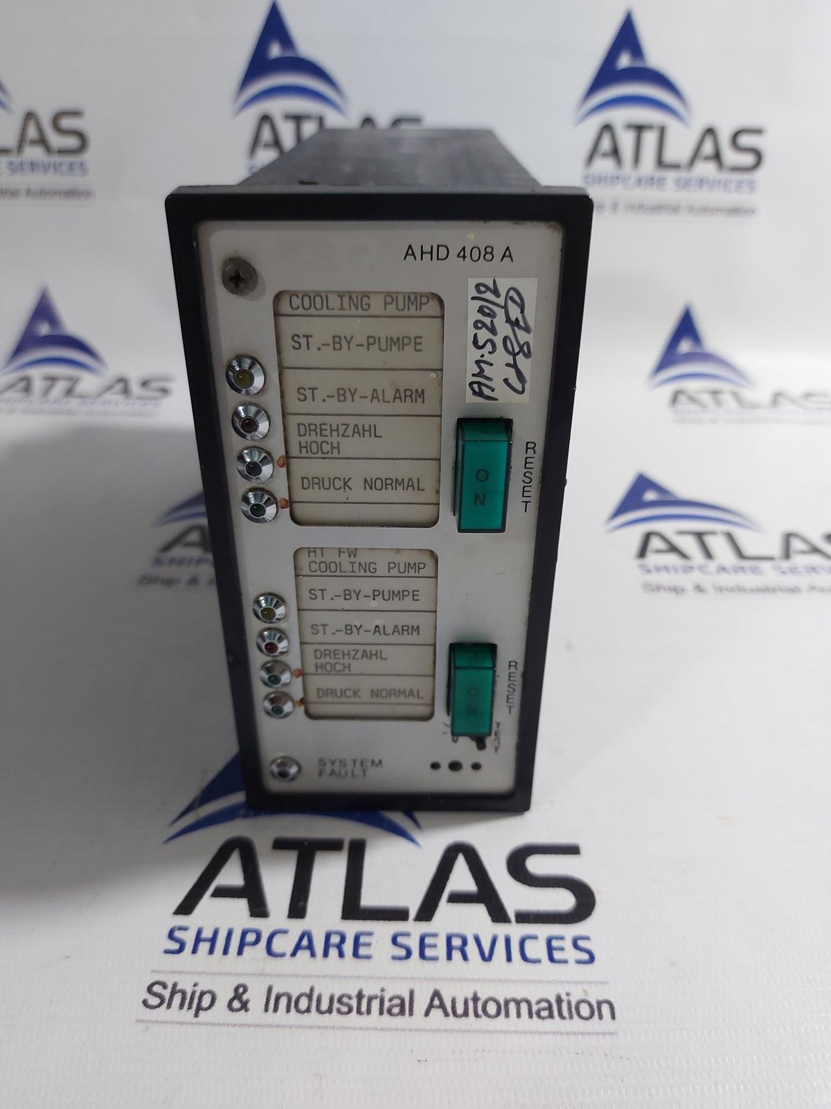 ELNA AHD 408 A PUMP AND COMPRESSOR CONTROL ALARM