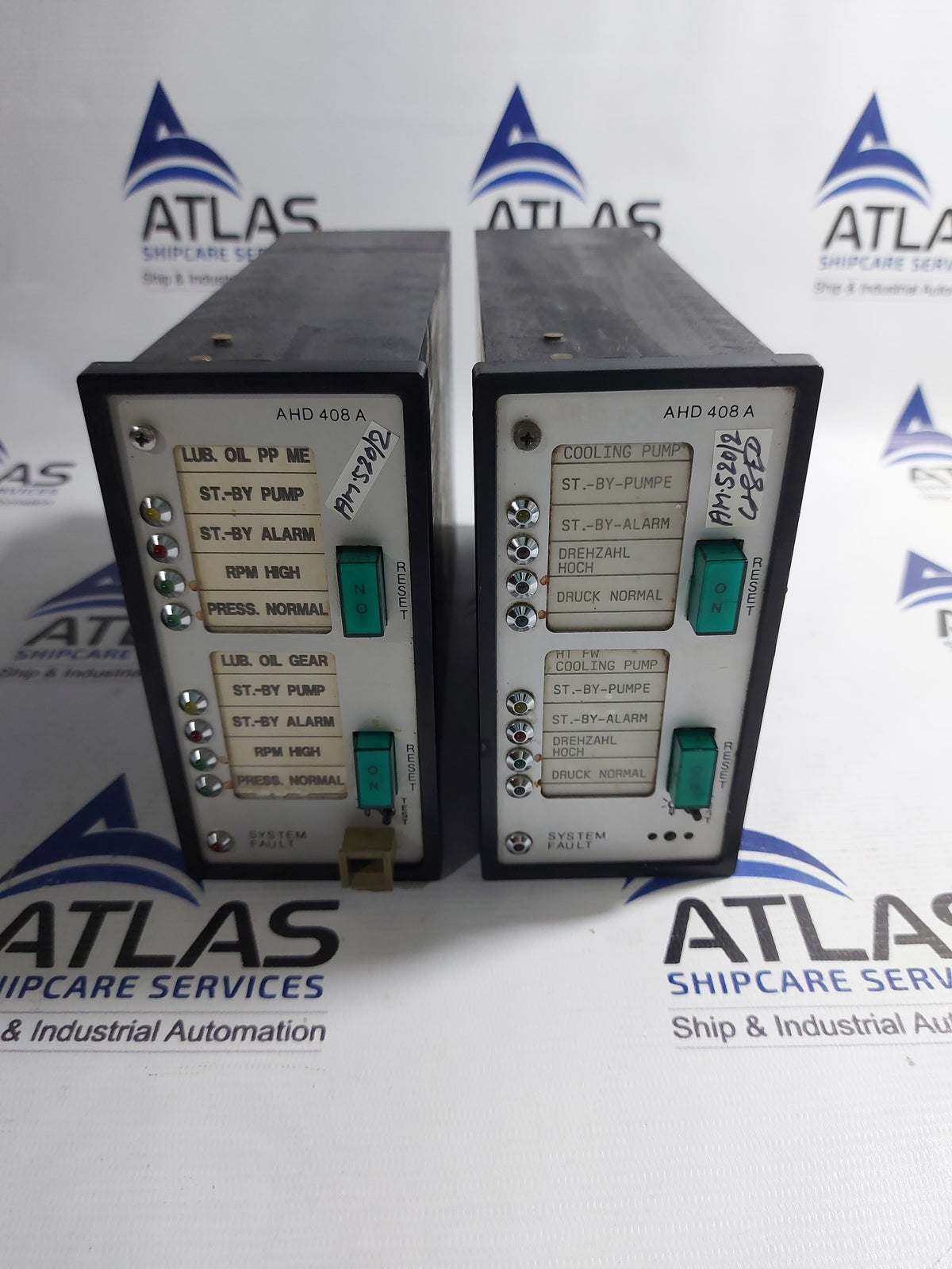 ELNA AHD 408 A PUMP AND COMPRESSOR CONTROL ALARM