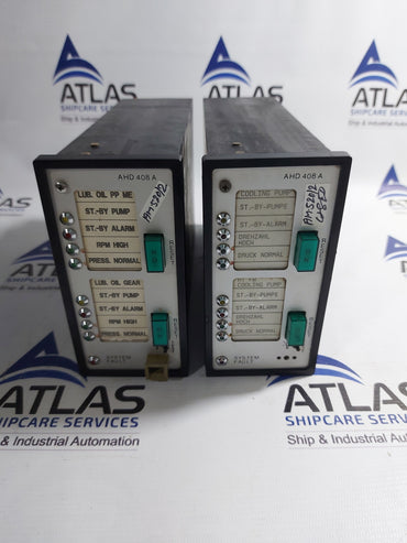ELNA AHD 408 A PUMP AND COMPRESSOR CONTROL ALARM
