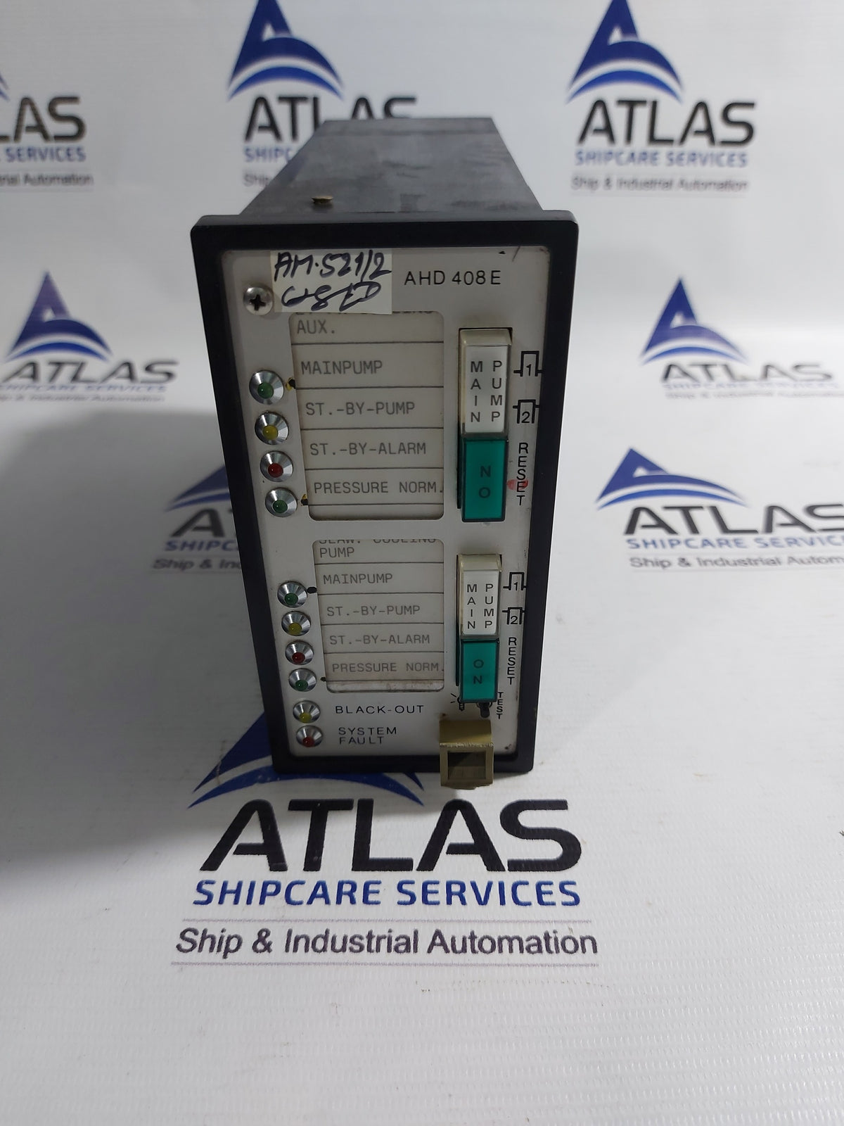 ELNA AHD 408 E PUMP AND COMPRESSOR CONTROL ALARM SYSTEM