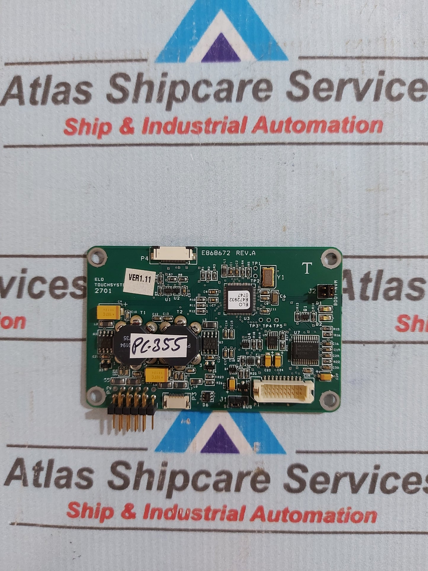 ELO TOUCH SOLUTIONS CTR-270100-IT-RSU-00R E868672 CONTROL PANEL CARD