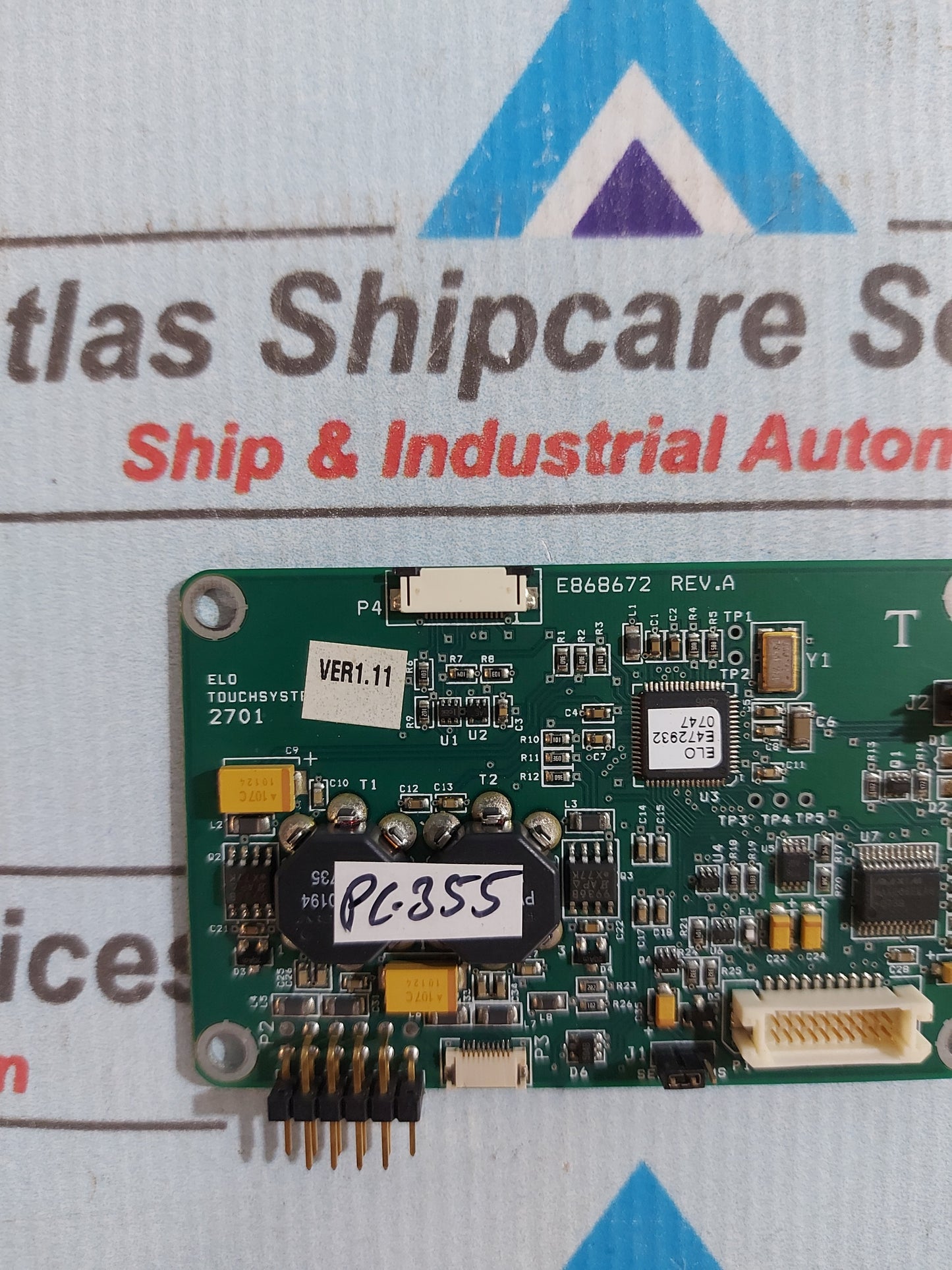 ELO TOUCH SOLUTIONS CTR-270100-IT-RSU-00R E868672 CONTROL PANEL CARD