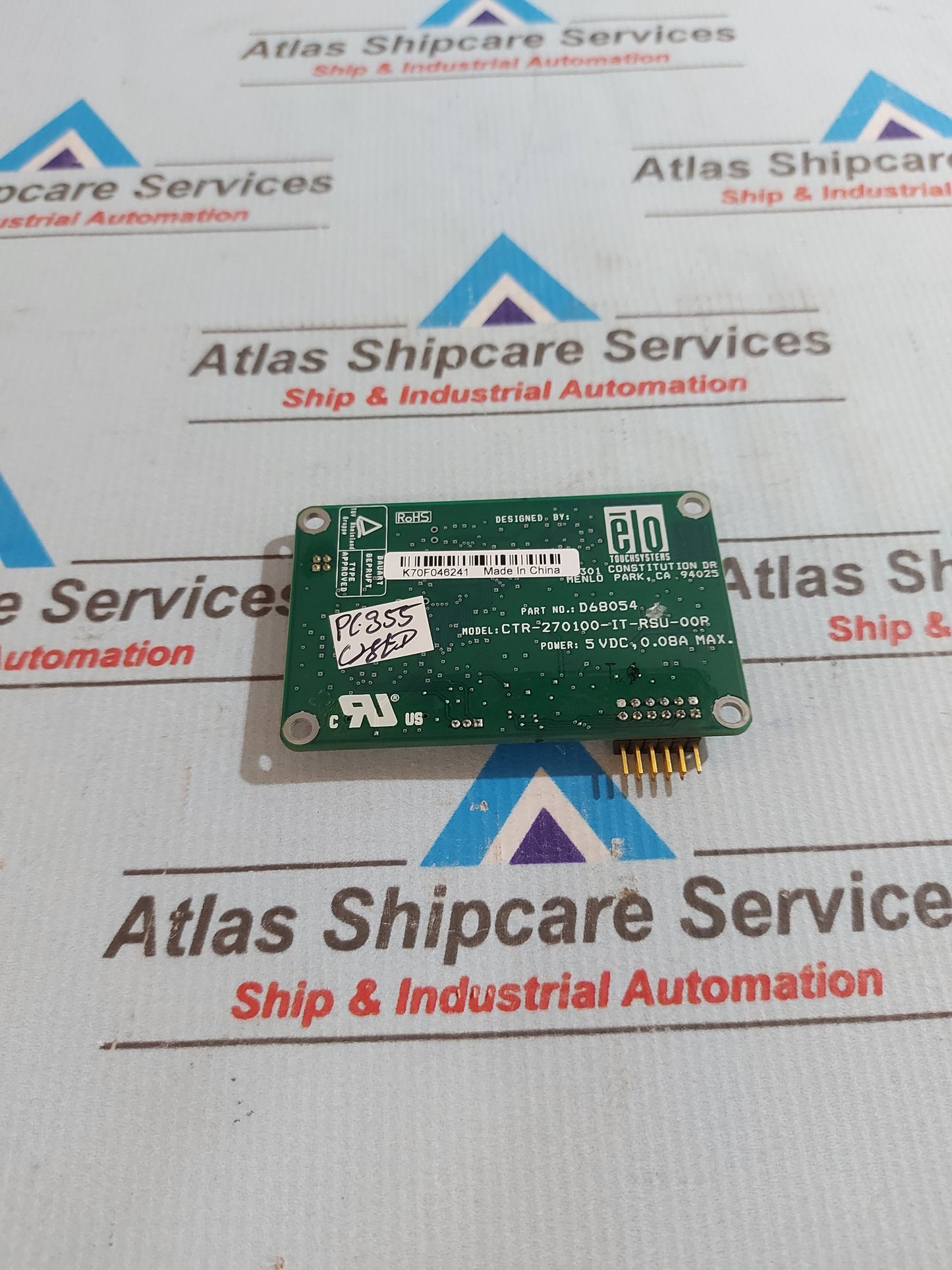 ELO TOUCH SOLUTIONS CTR-270100-IT-RSU-00R E868672 CONTROL PANEL CARD