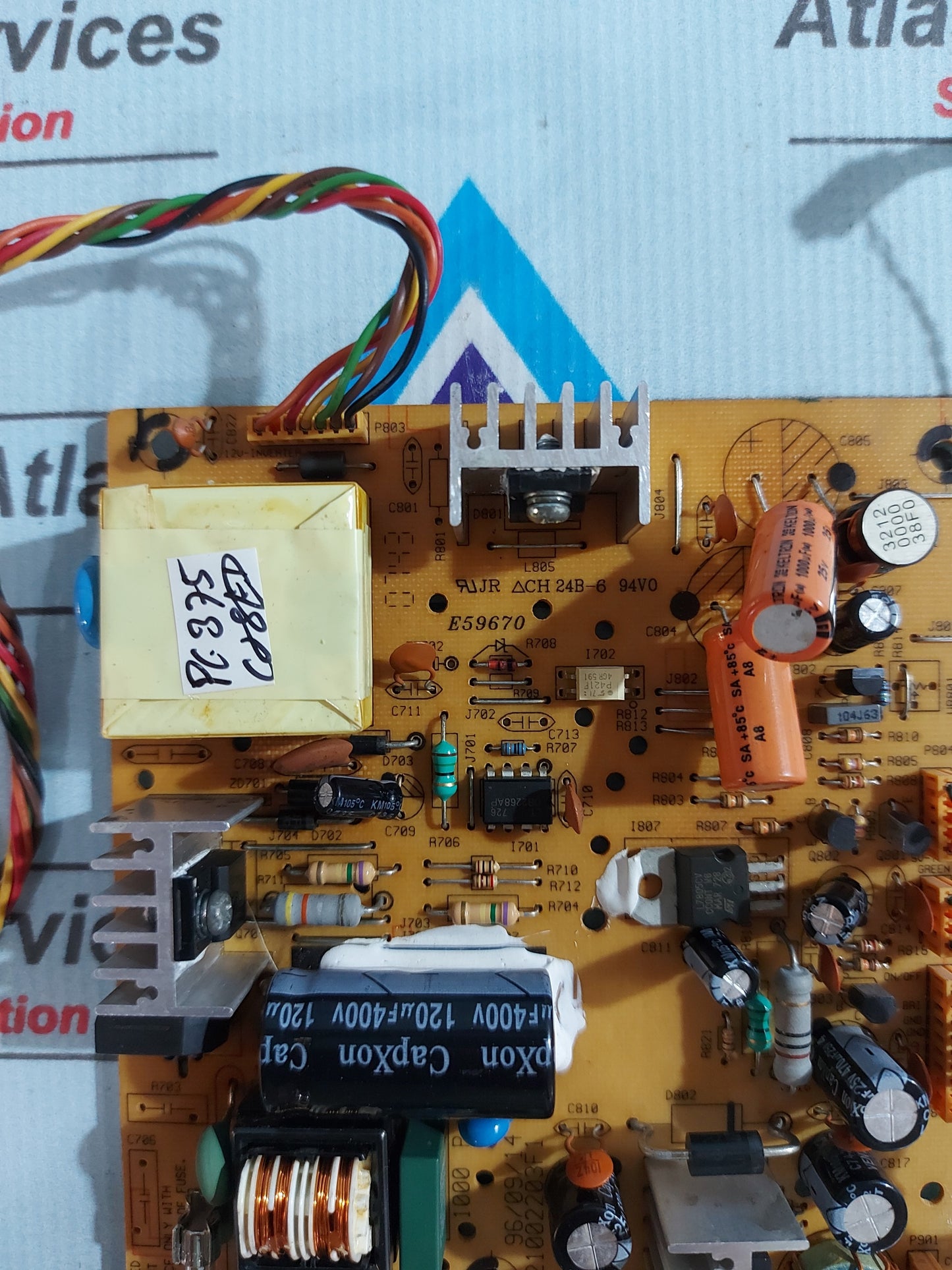 ELO TOUCHSYSTEM 58190230400FG MAIN POWER SUPPLY BOARD