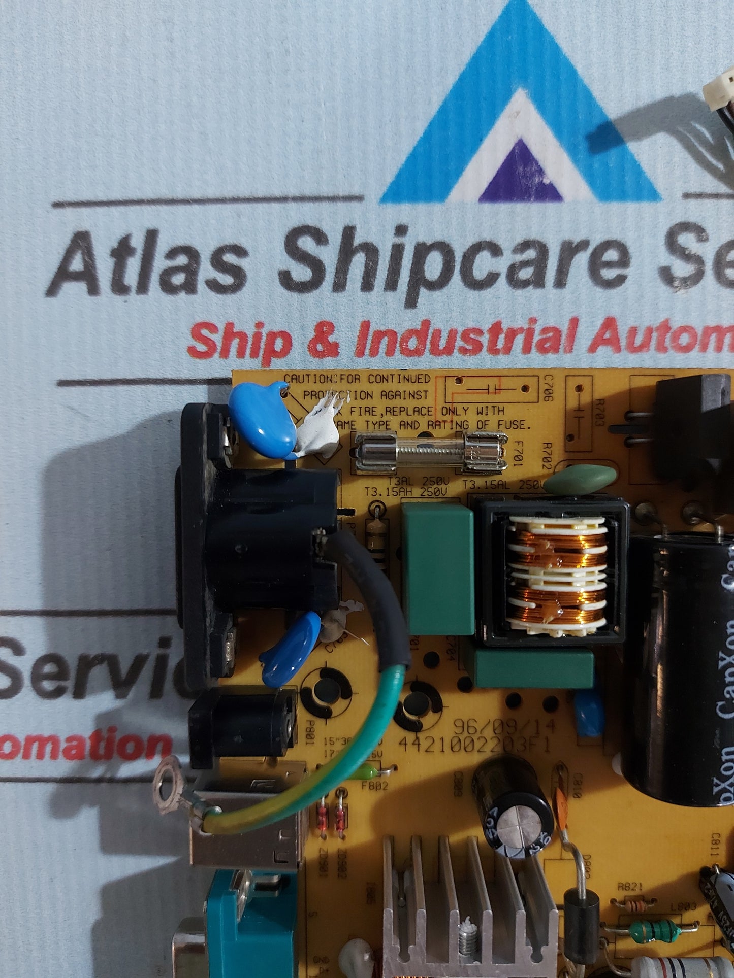 ELO TOUCHSYSTEM 58190230400FG MAIN POWER SUPPLY BOARD