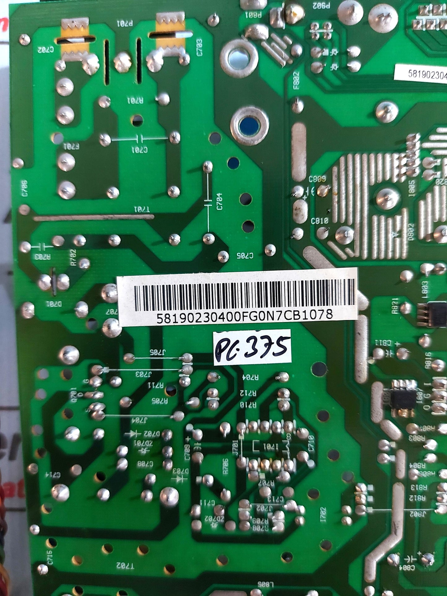 ELO TOUCHSYSTEM 58190230400FG MAIN POWER SUPPLY BOARD