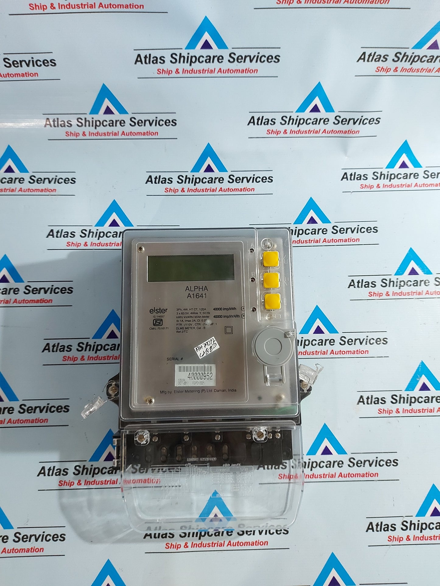 ELSTER ALPHA A1641 kWh/kVARh/kVAh METER