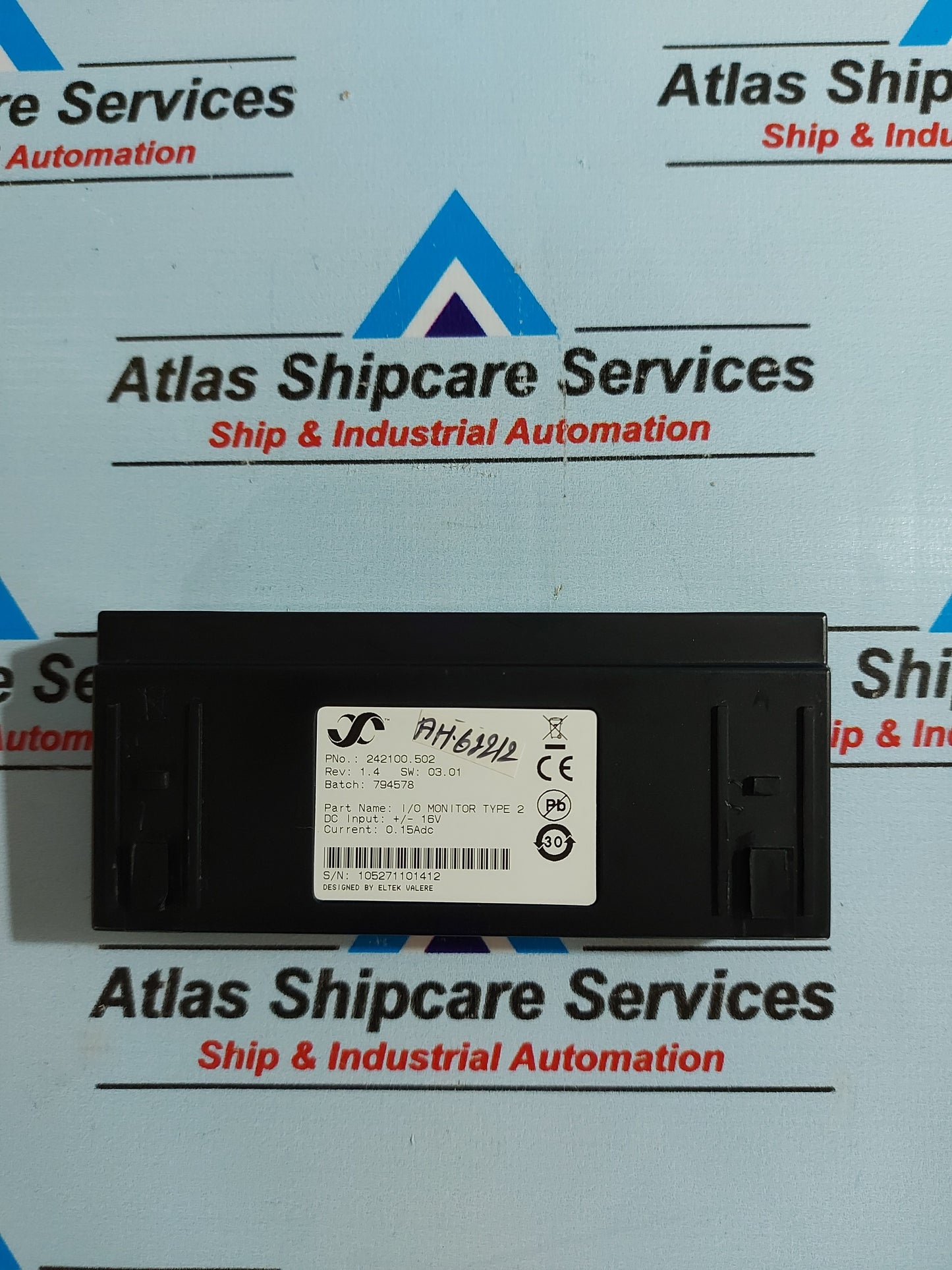 ELTEK VALERE 242100.502 I/O MONITOR TYPE 2