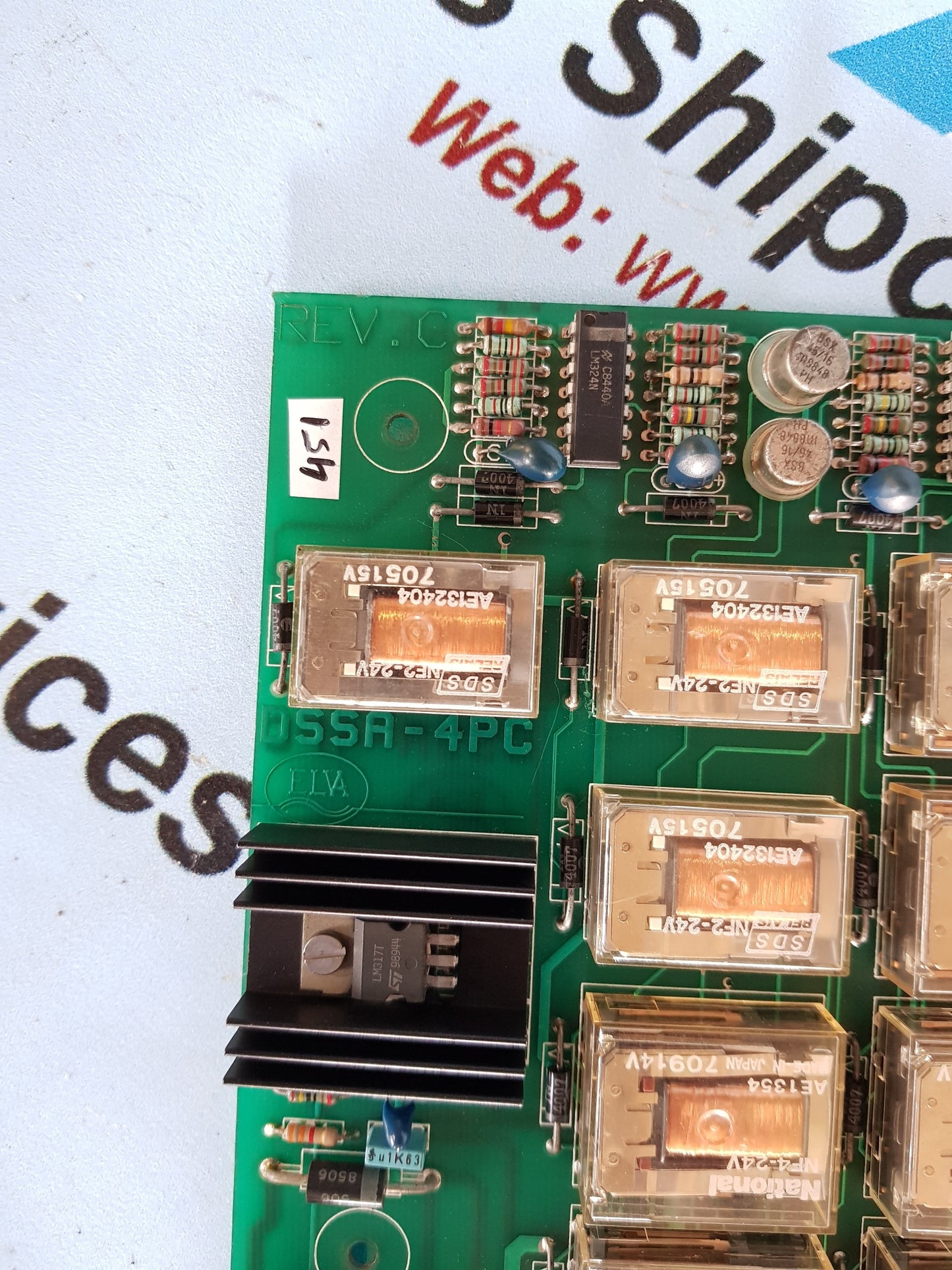 ELVA DSSA-4PC PCB CARD UNIT