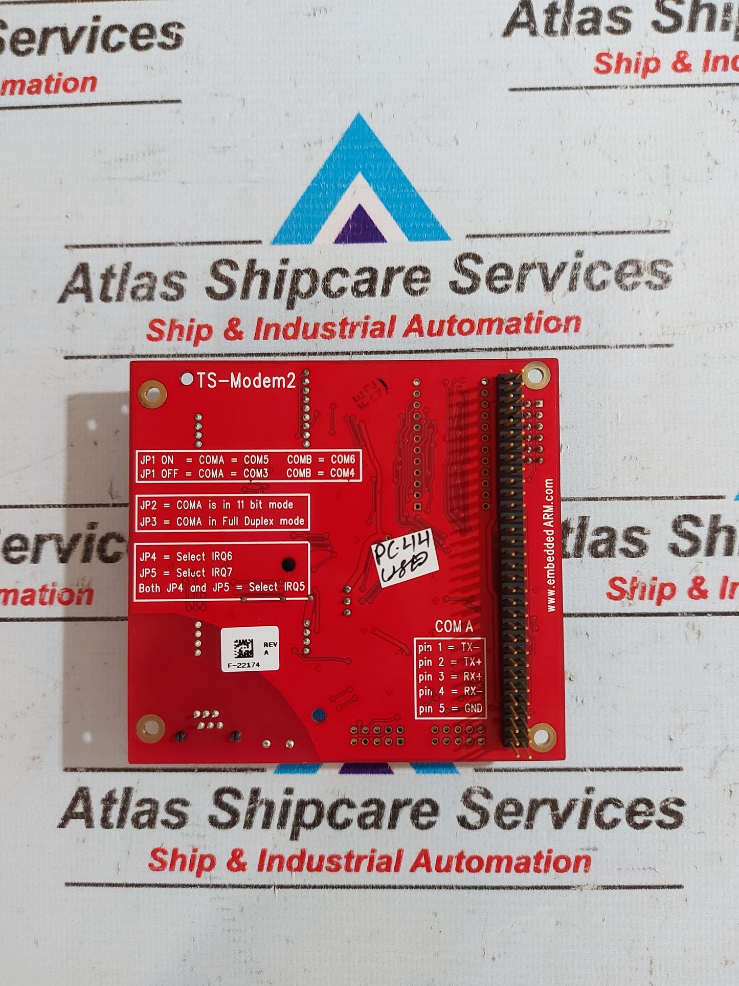 EMBEDDEDARM TS-MODEM2 MODEM PERIPHERAL BOARD