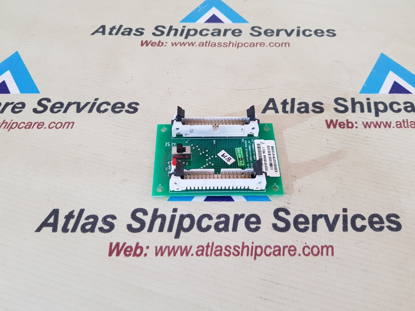 EMERSON 100316120001_01 PARALLEL INTERFACE BOARD – Atlas Shipcare Services