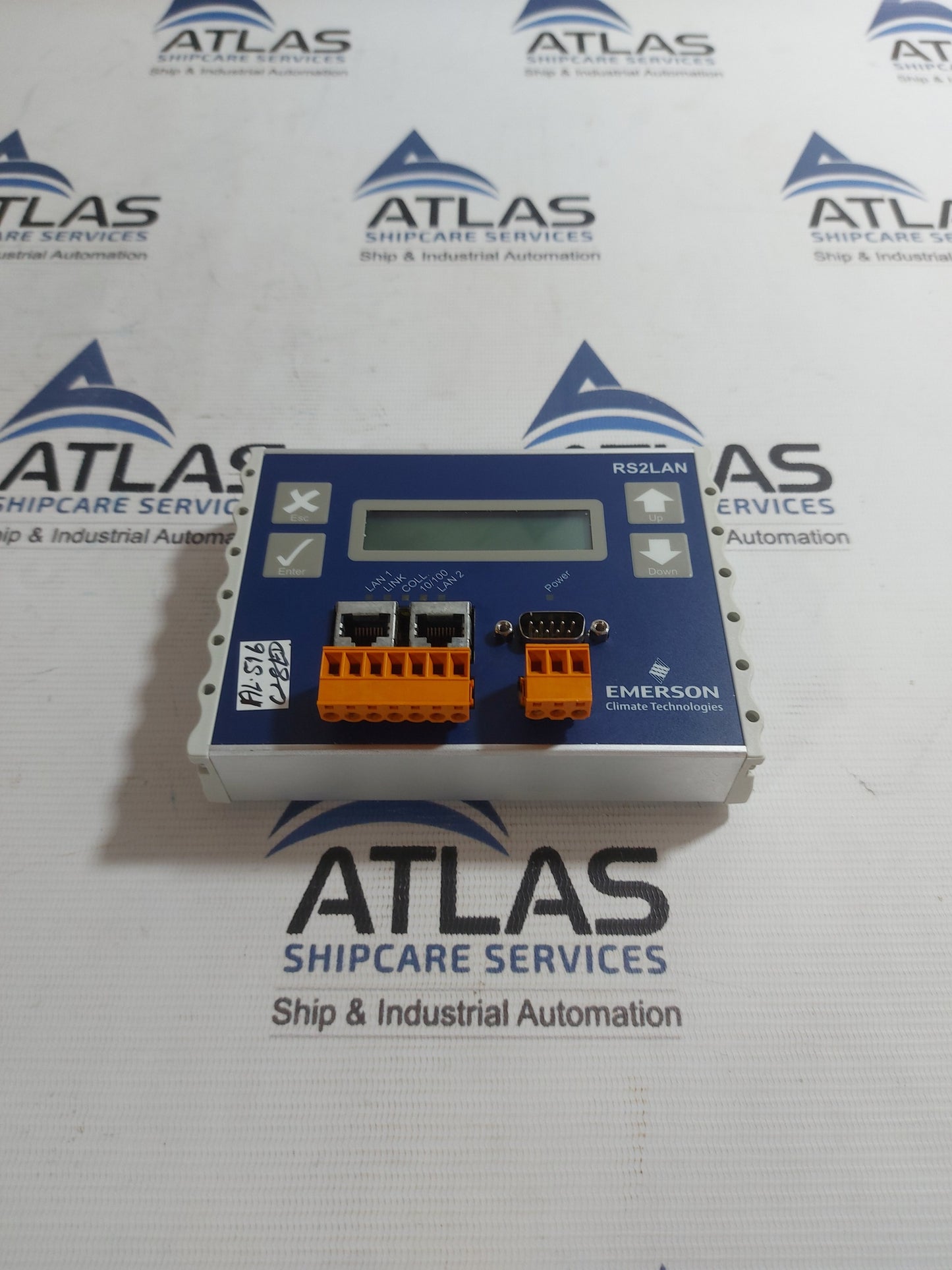 EMERSON RS2LAN CONTROLLER LAN CONVERTER 1970-002 REV.0001