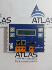 EMERSON RS2LAN CONTROLLER LAN CONVERTER 1970-002 REV.0001
