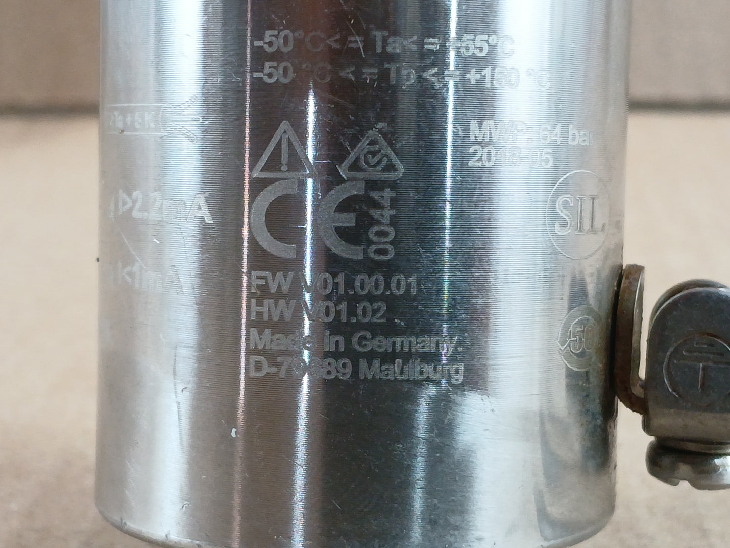 ENDRESS+HAUSER LIQUIPHANT SERIES G3/4 316L VIBRONIC SWITCH LEVEL SENSOR