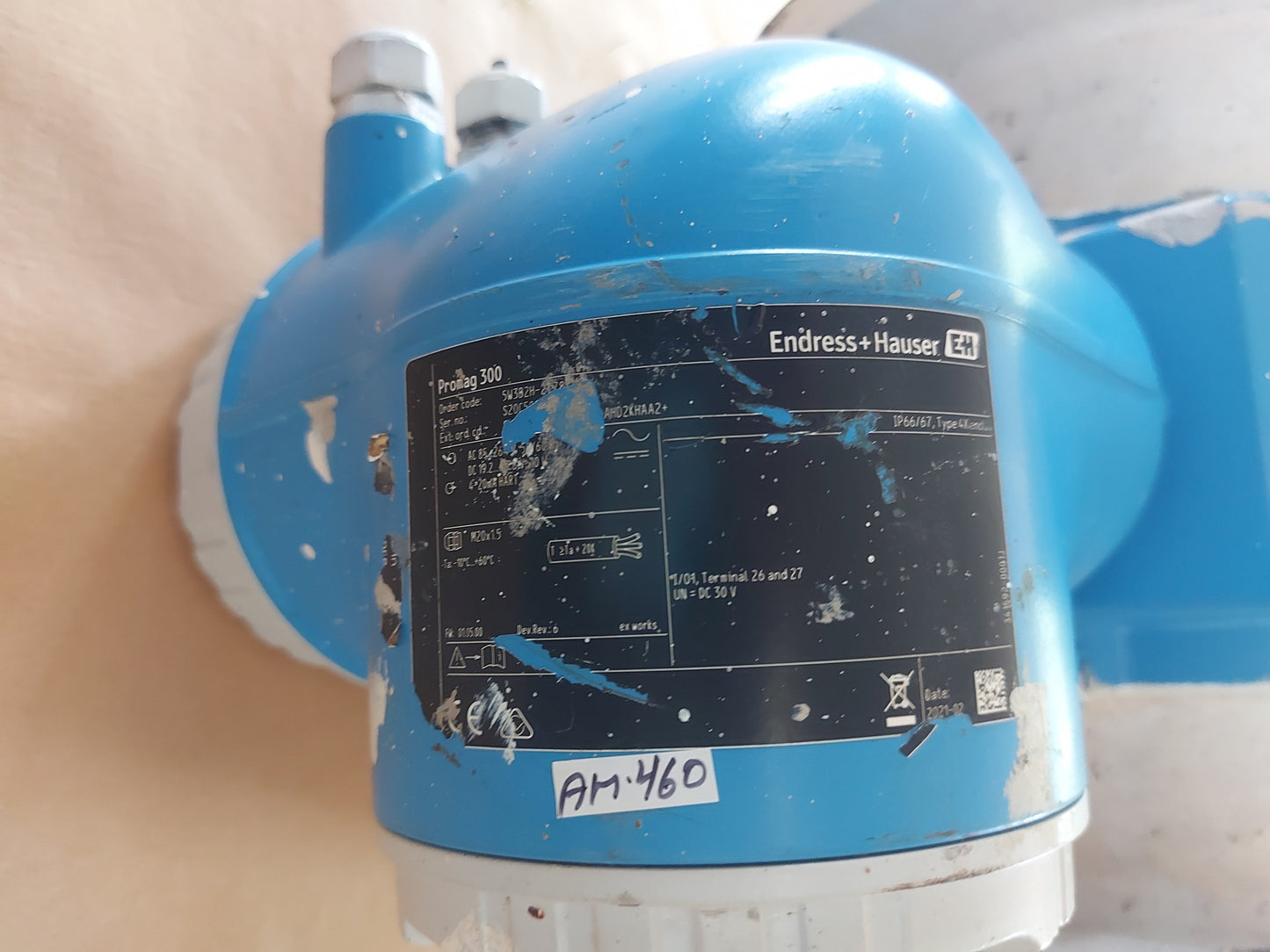 ENDRESS+HAUSER PROMAG W 300 ELECTROMAGNETIC FLOWMETER 5W3B2H-2T78-101