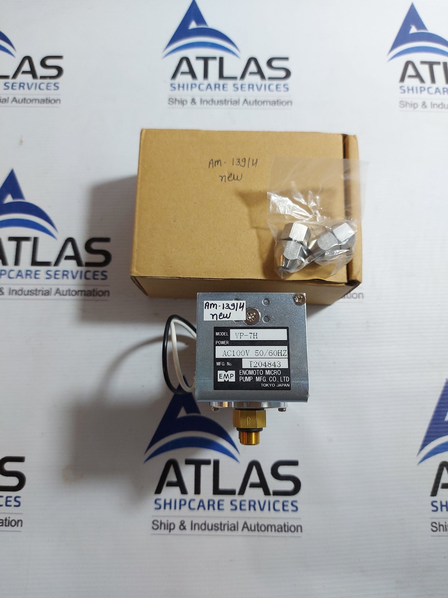 ENOMOTO MICRO PUMP VP-7H ELECTROMAGNETIC PUMP COIL AC100V 50/60Hz