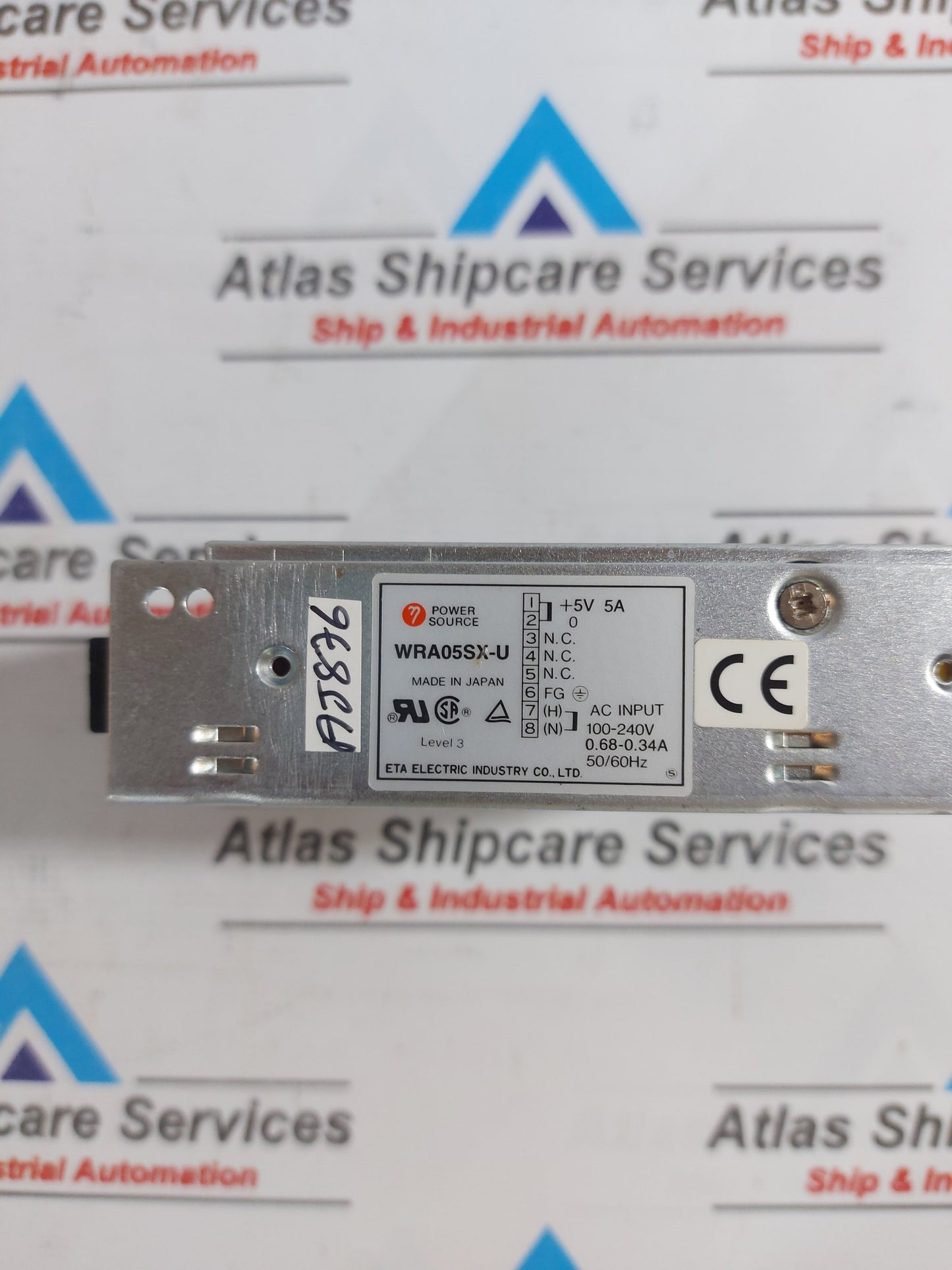 ETA ELECTRIC WRA05SX-U SWITCHING POWER SUPPLY +5V 5A