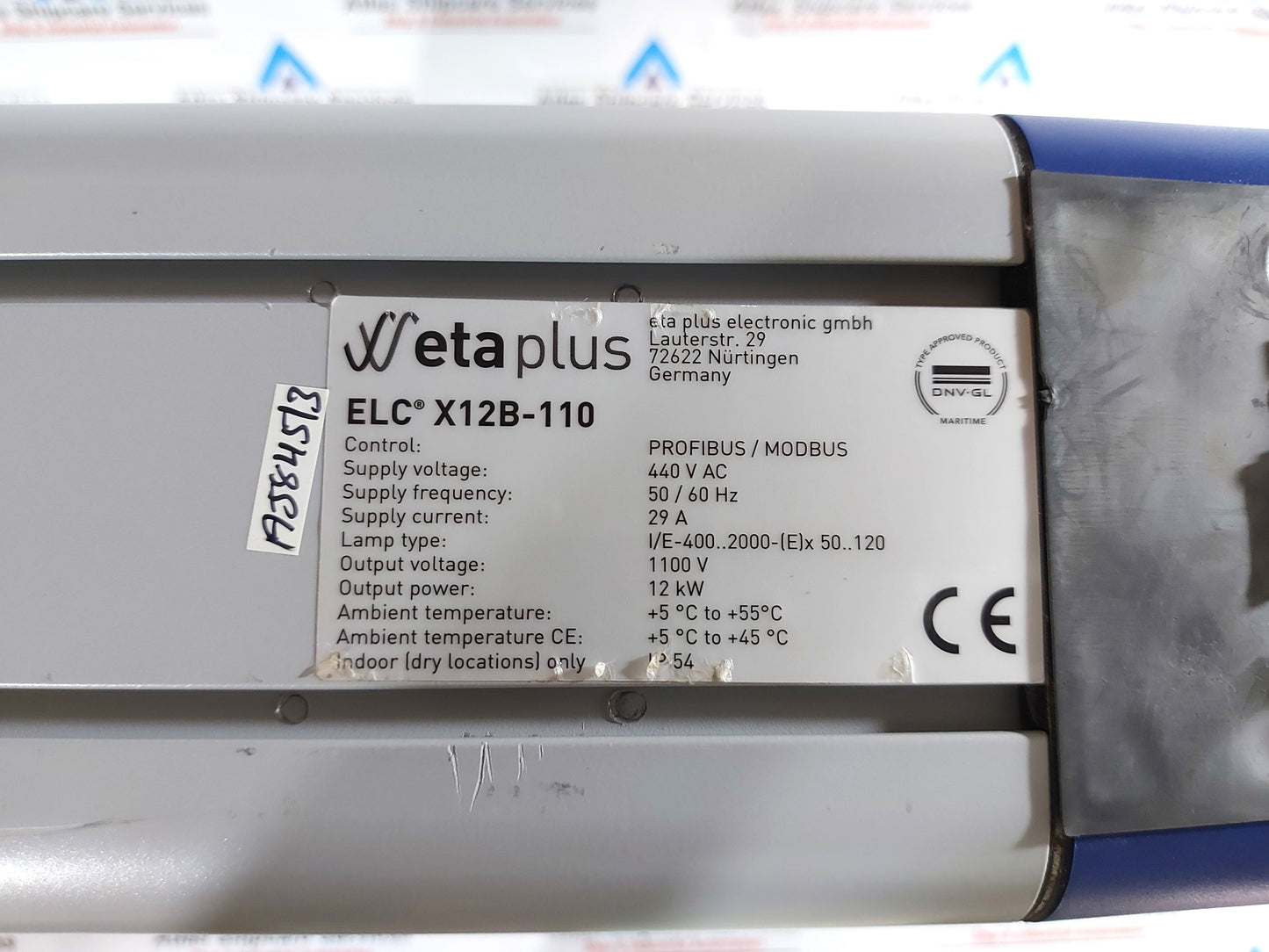 ETA PLUS DESMI ELC X12B-110 ELECTRONIC LAMP CONTROL UNIT