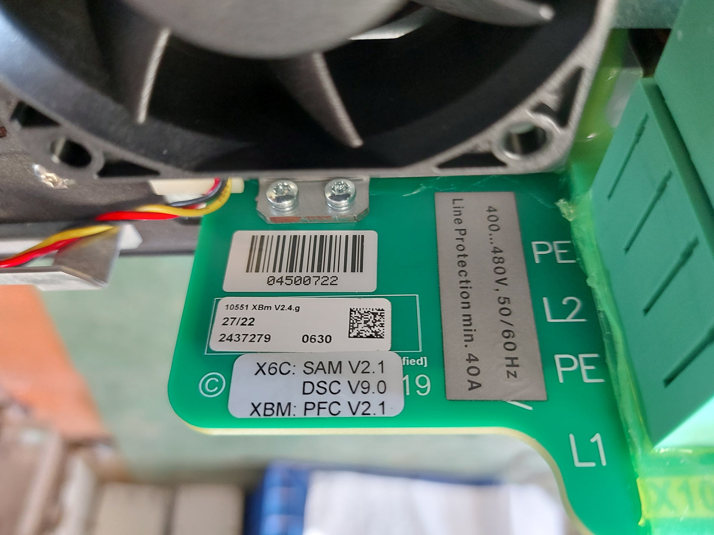 ETA PLUS DESMI ELC X12B-110 ELECTRONIC LAMP CONTROL UNIT
