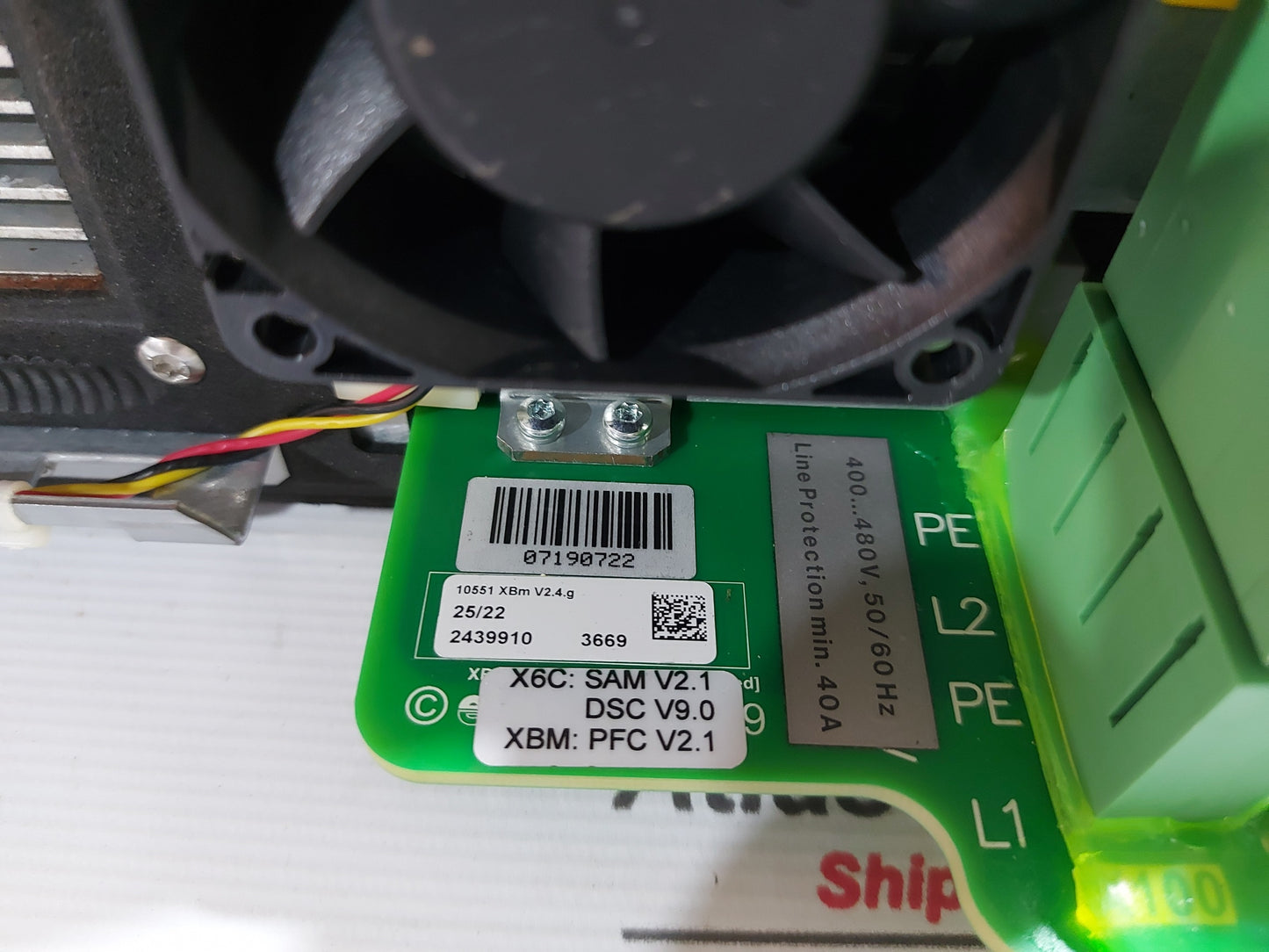 ETA PLUS DESMI ELC X12B-110 ELECTRONIC LAMP CONTROL UNIT