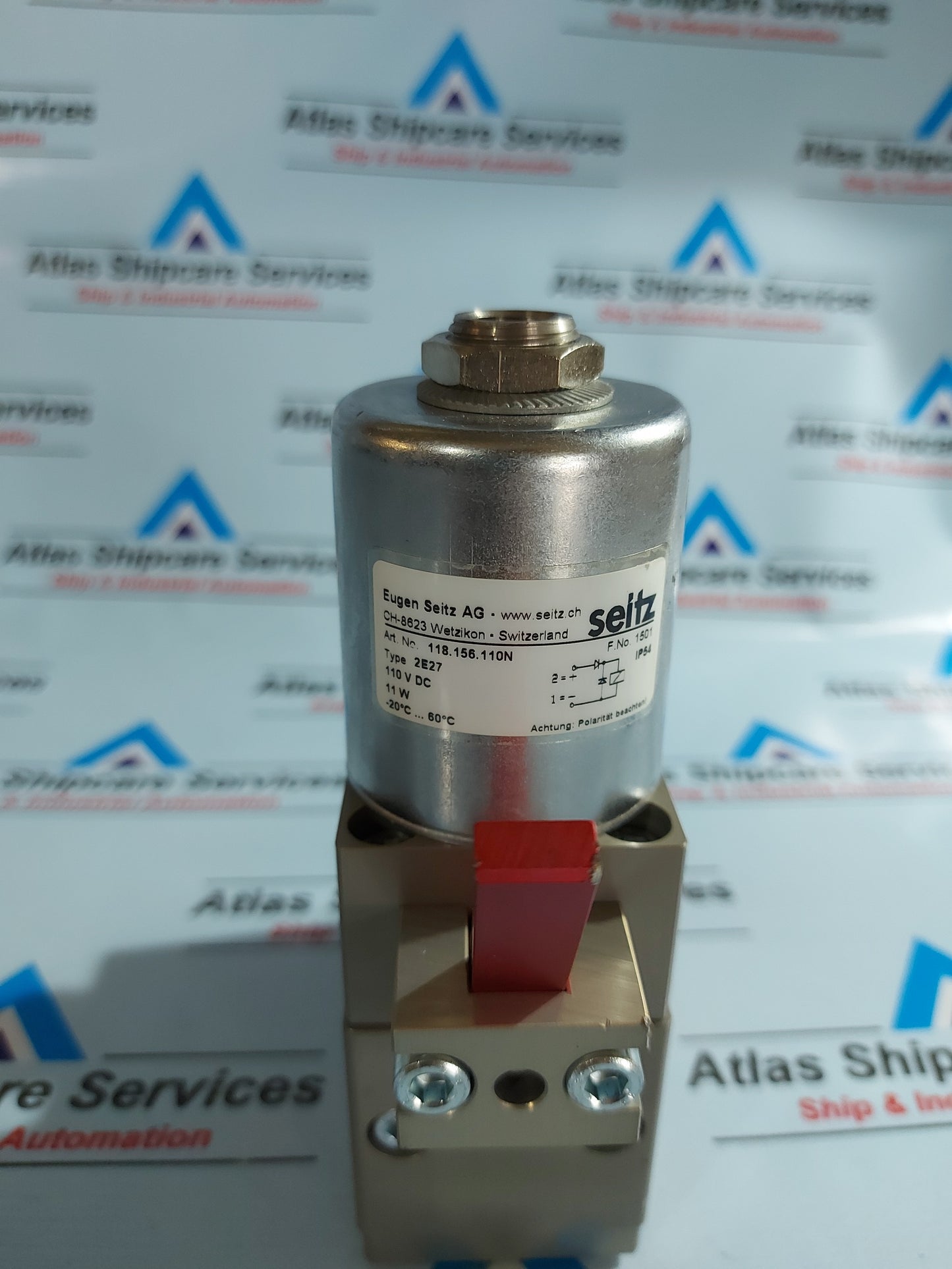 EUGEN SEITZ 118.156.110N SOLENOID VALVE 110V DC