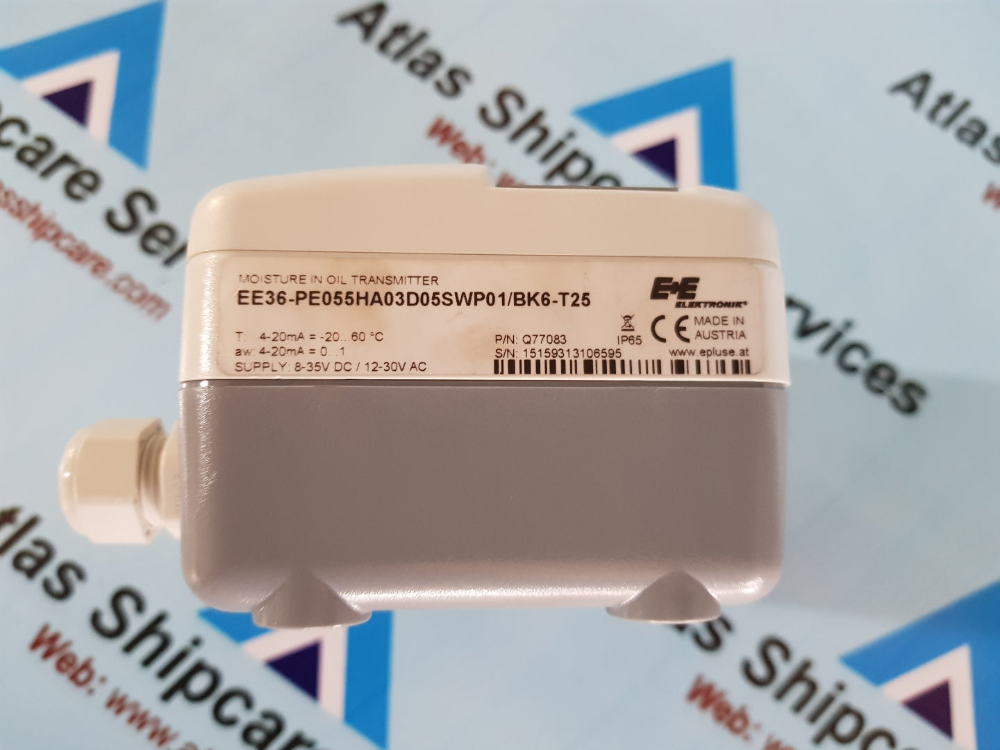 E+E Elektronik EE36-PE055HA03D05SWP01/BK6-T25 Moisture In Oil Transmitter