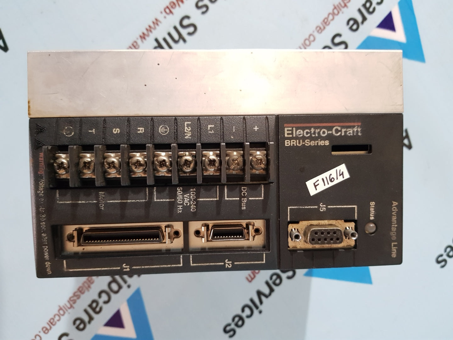 Electro-Craft Bru-Series DDM-009 Servo Drive Controller