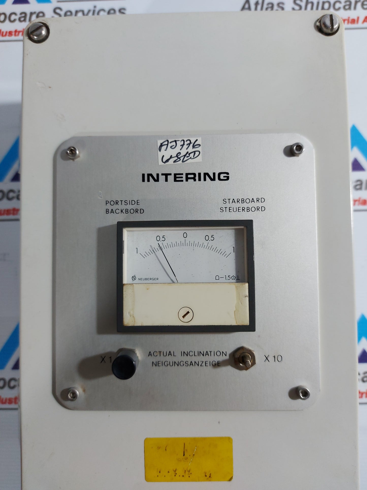 FABRE 194-316B JQ INTERING ACTUAL INCLINATION