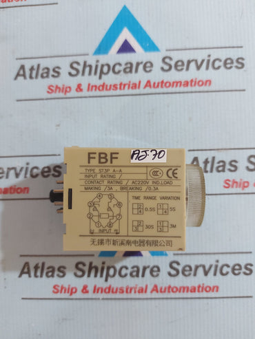 FBF ST3P A-A ANALOG TIMER