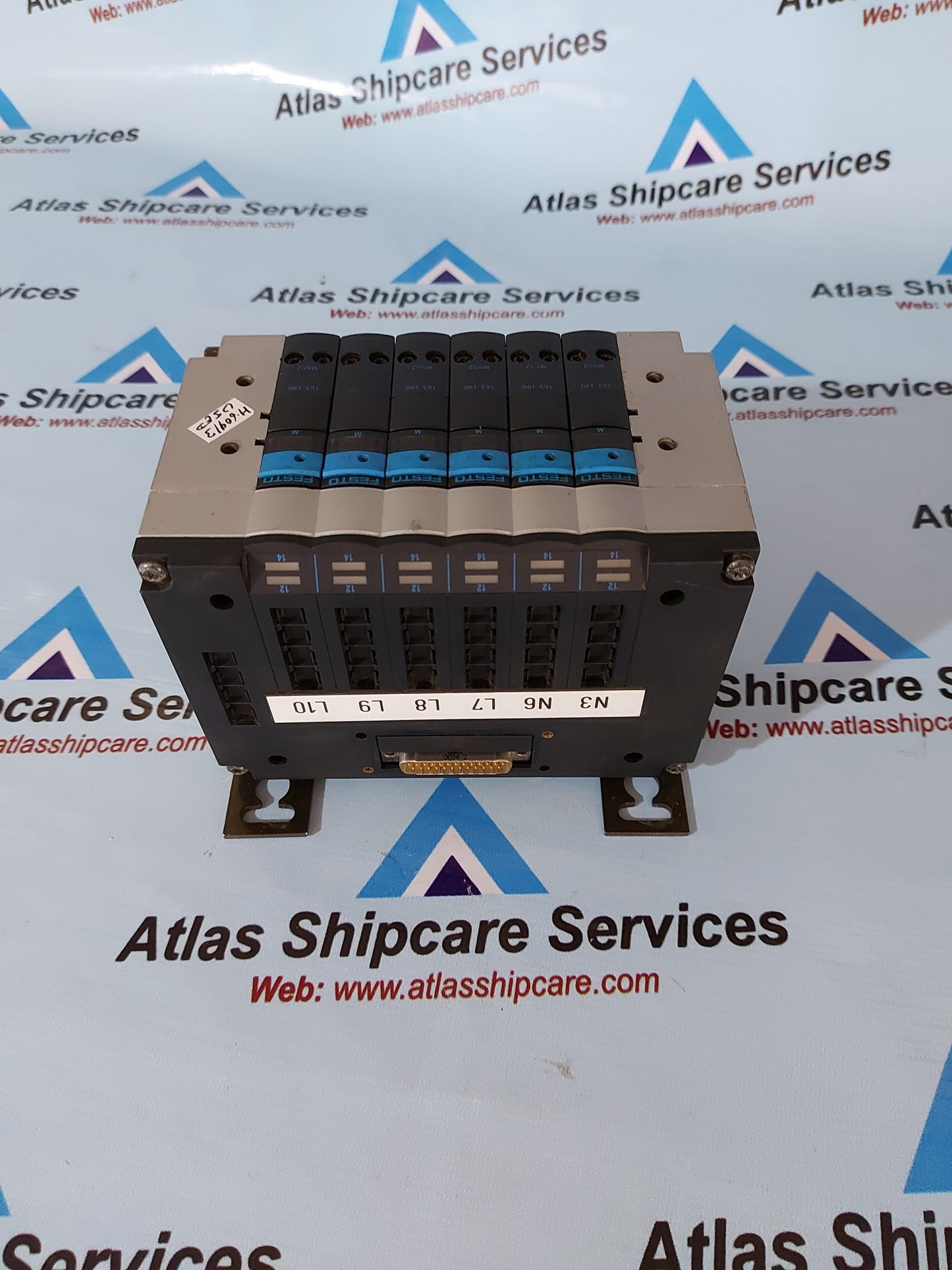 FESTO CPV18-VI VALVE TERMINAL ASSEMBLY CPV18-GE-MP-6 H609