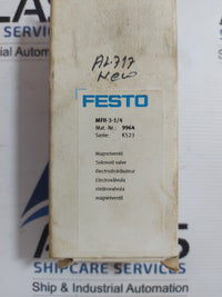 FESTO MFH-3-1/4 9964 SOLENOID VALVE 1.5-8Bar