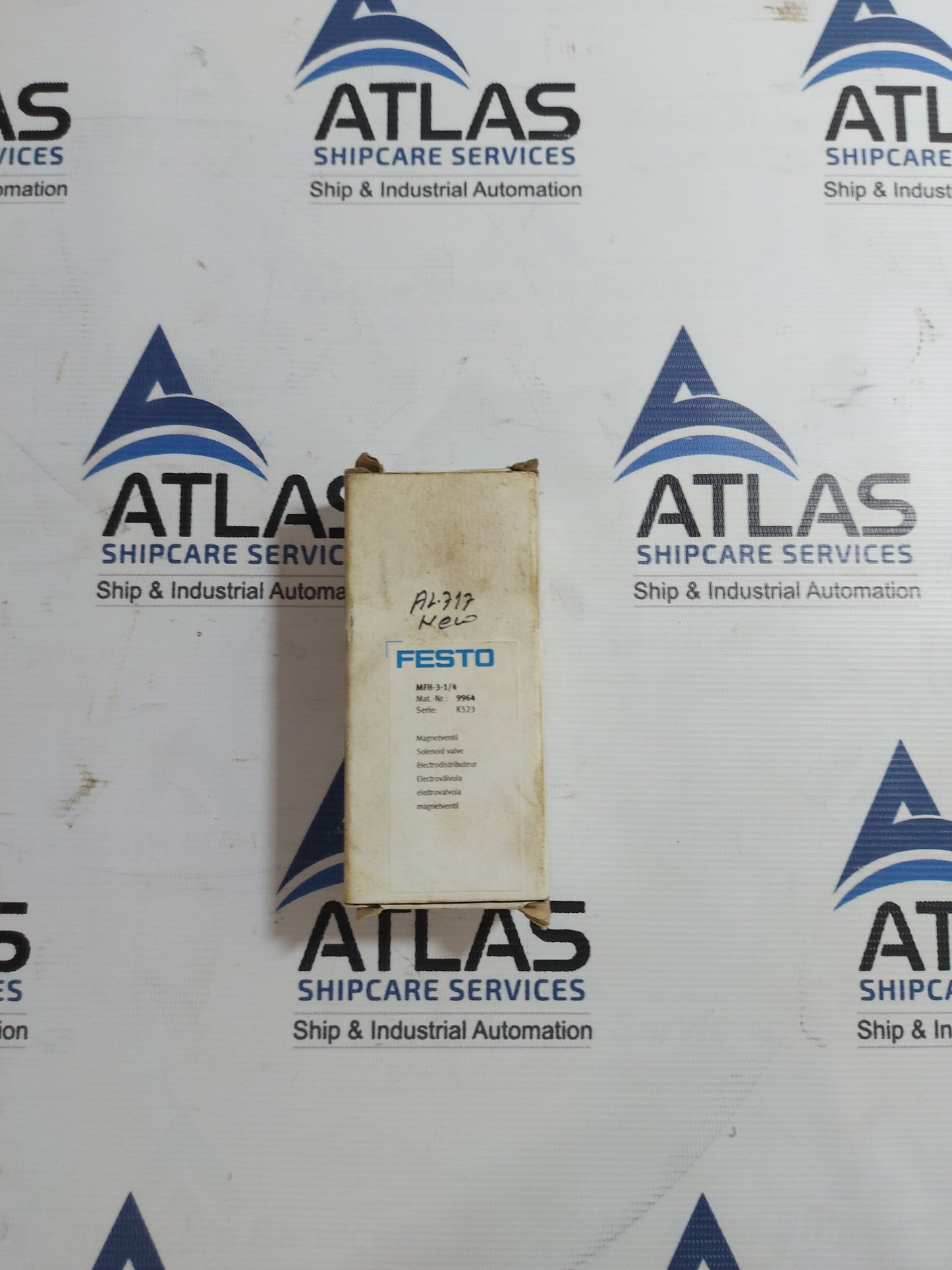 FESTO MFH-3-1/4 9964 SOLENOID VALVE 1.5-8Bar