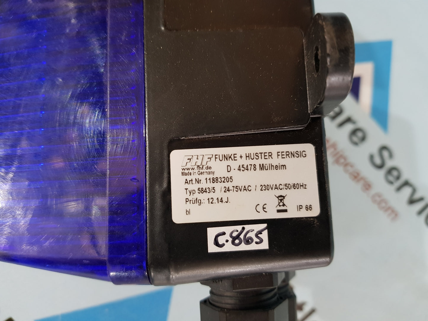 FHF 5843/5 SECOND TELEPHONE ALARM AND SIGNAL UNIT