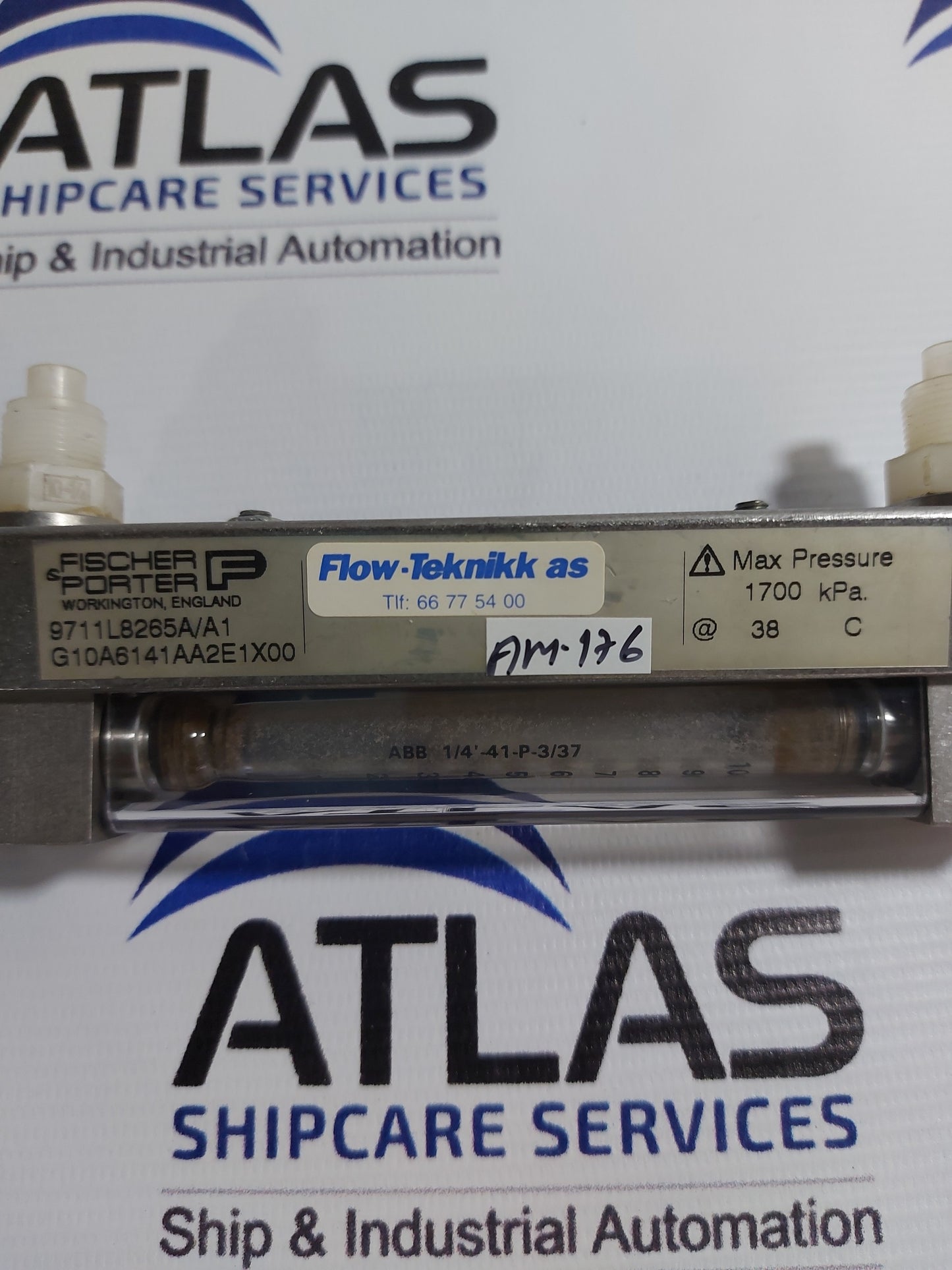FISCHER & PORTER 9711L82651/A1 FLOW METER 1700 kPa