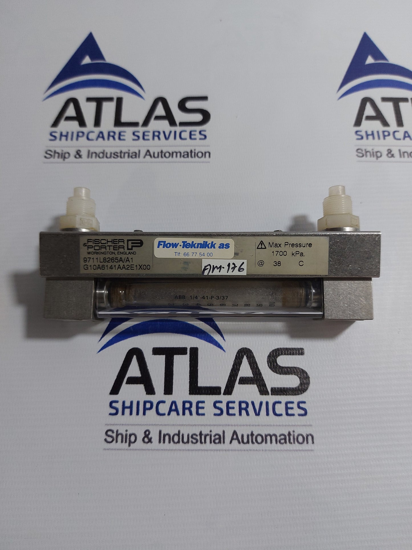 FISCHER & PORTER 9711L82651/A1 FLOW METER 1700 kPa
