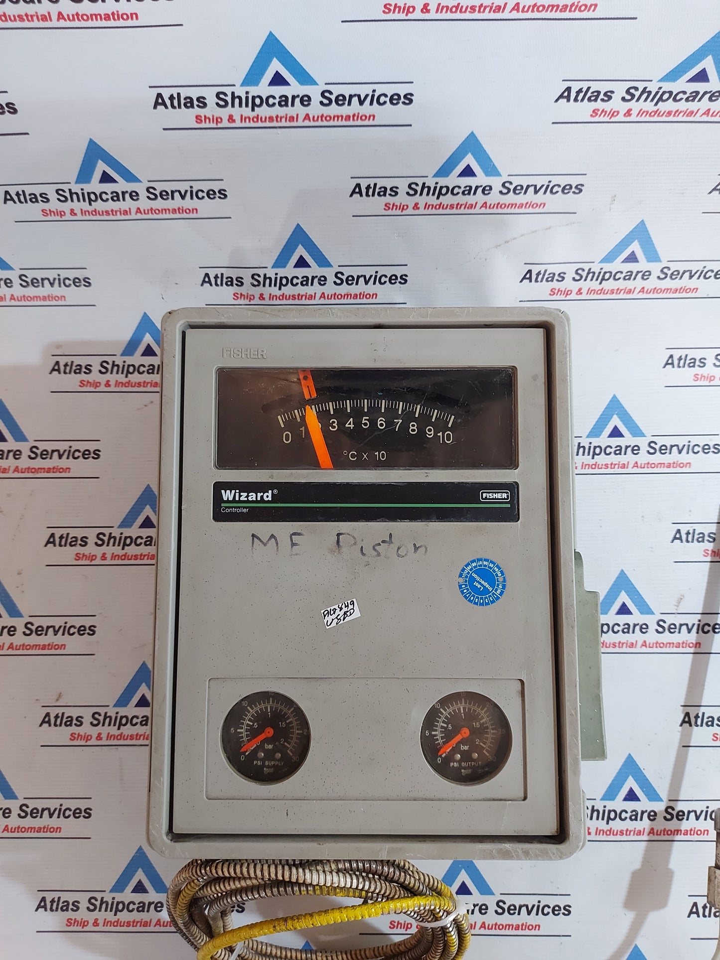 FISHER 4196B TEMPERATURE INDICATING CONTROLLER