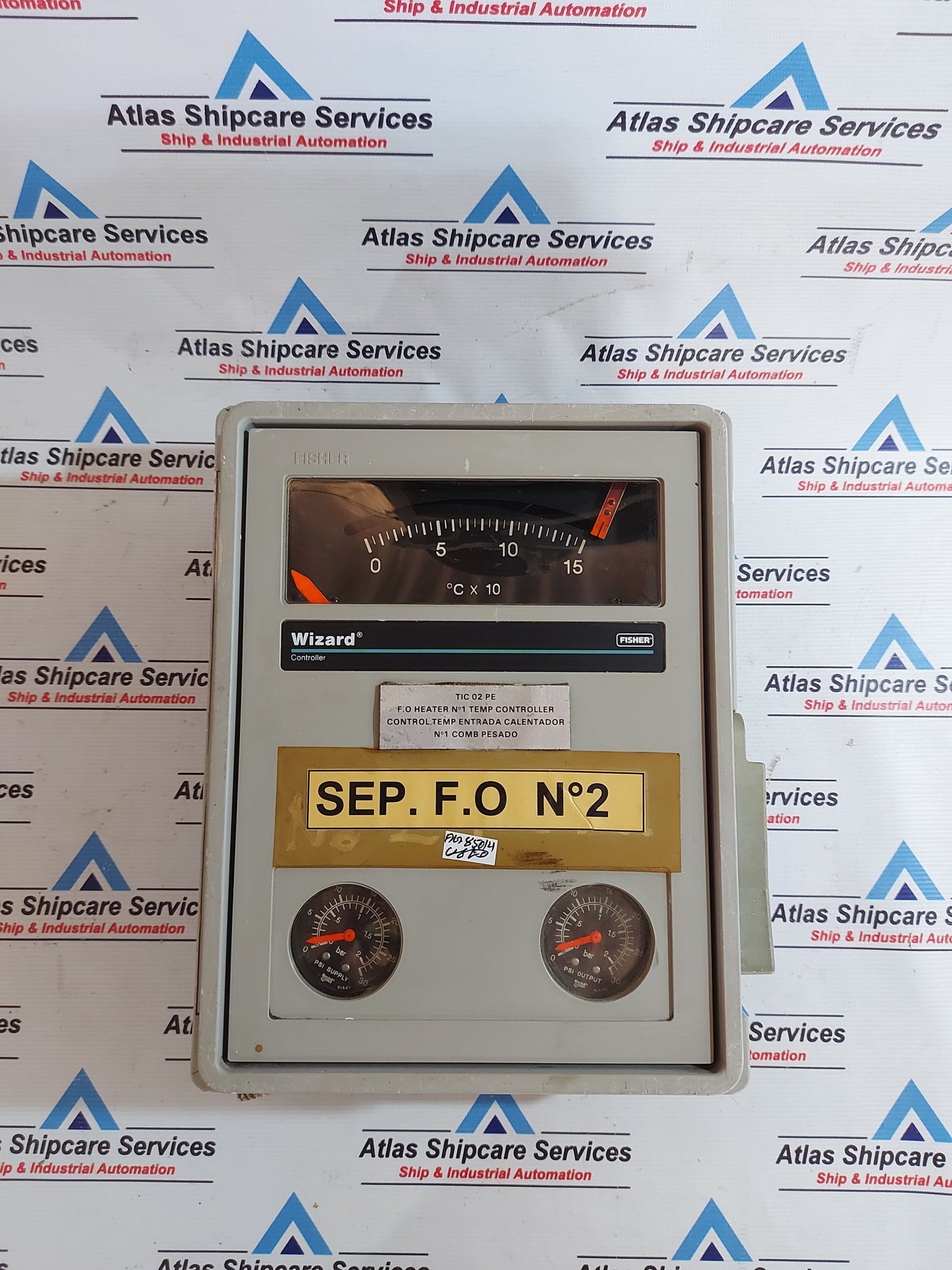 FISHER 4196B TEMPERATURE INDICATING CONTROLLER