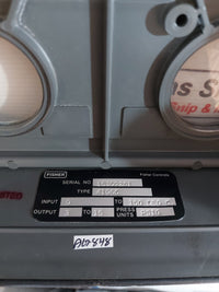 FISHER 4196C TEMPERATURE INDICATING CONTROLLER